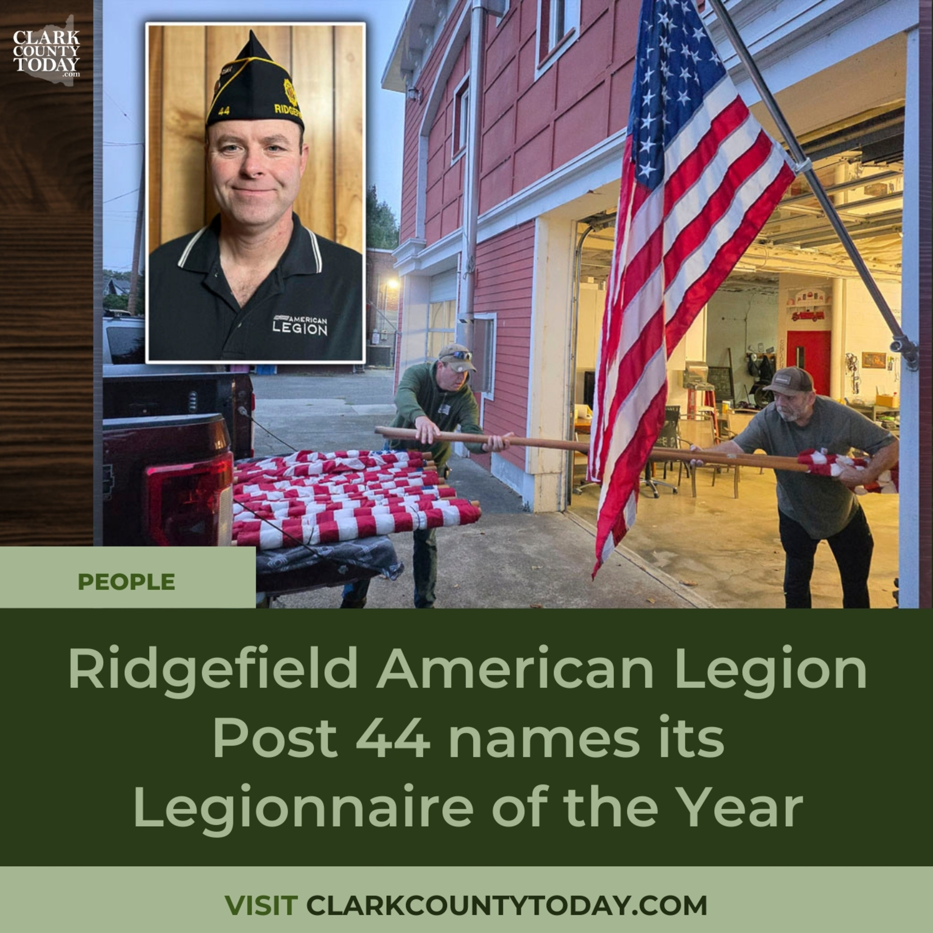 Ridgefield American Legion Post 44 names its Legionnaire of the Year episode artwork