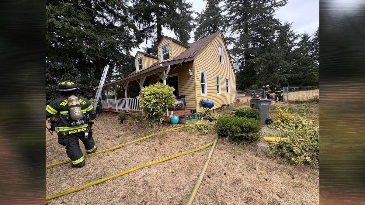 Vancouver Fire Department responds to residential structure fire
