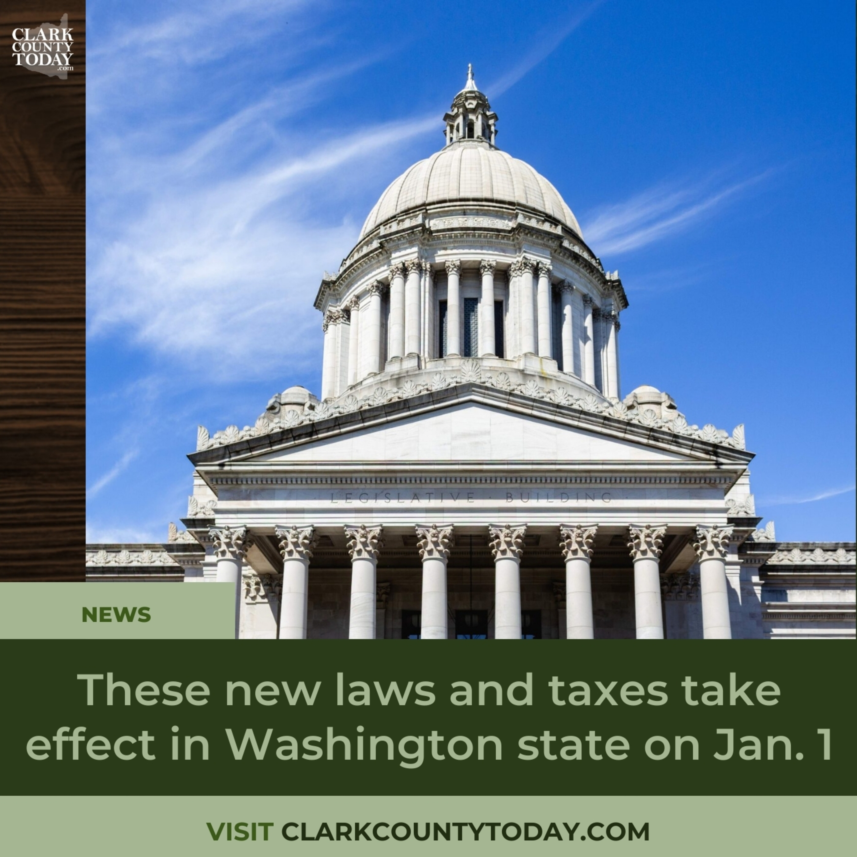 These new laws and taxes take effect in Washington state on Jan. 1 episode artwork