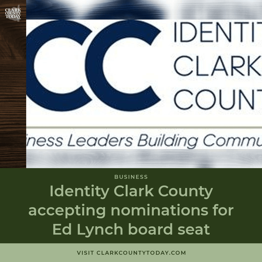Audio artwork for “Identity Clark County accepting nominations for Ed Lynch board seat”