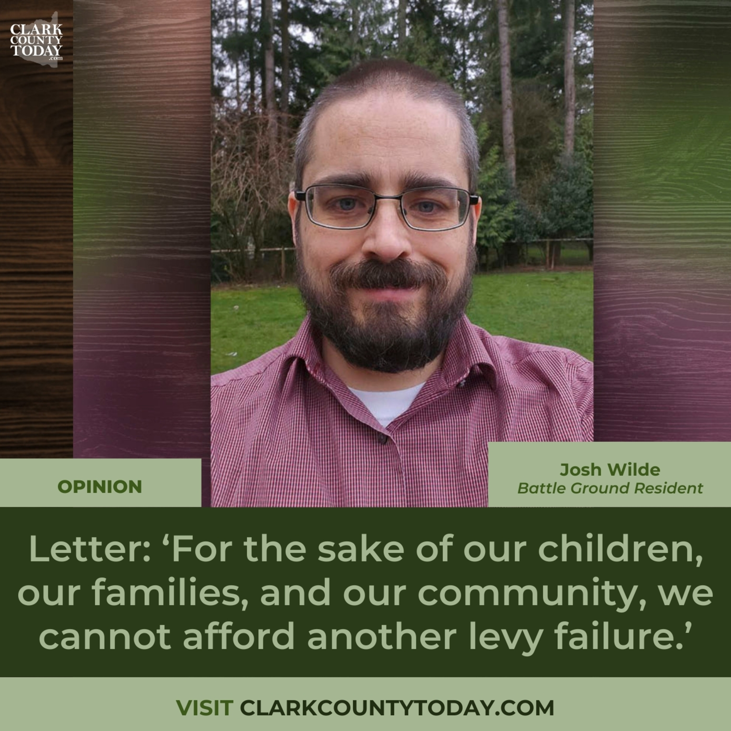 Letter: ‘For the sake of our children, our families, and our community, we cannot afford another levy failure.’ episode artwork