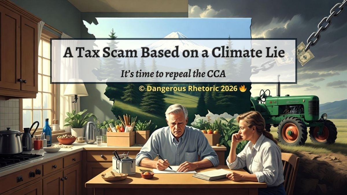 Opinion: A tax scam based on a climate lie
