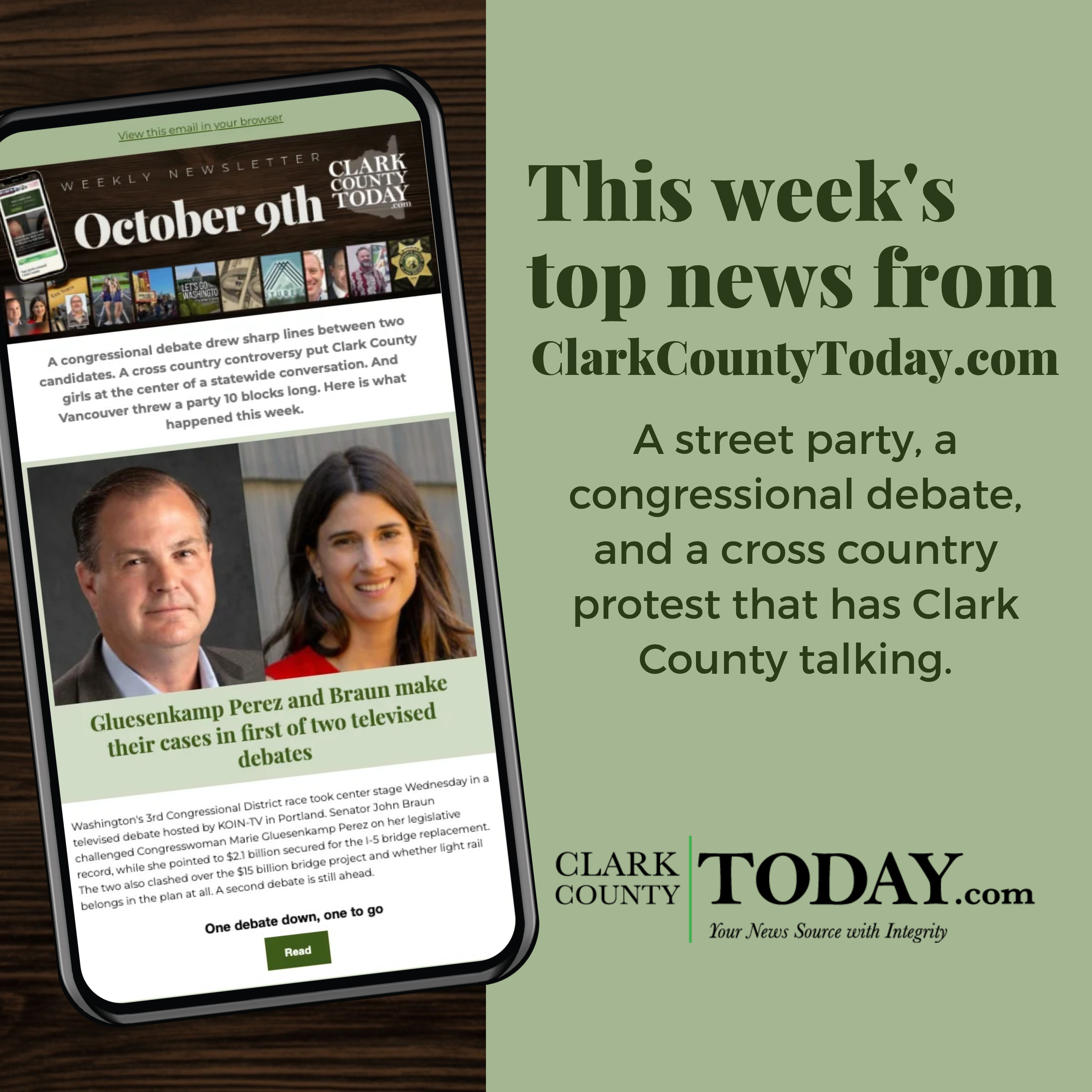 Clark County Today: Week of October 9, 2026