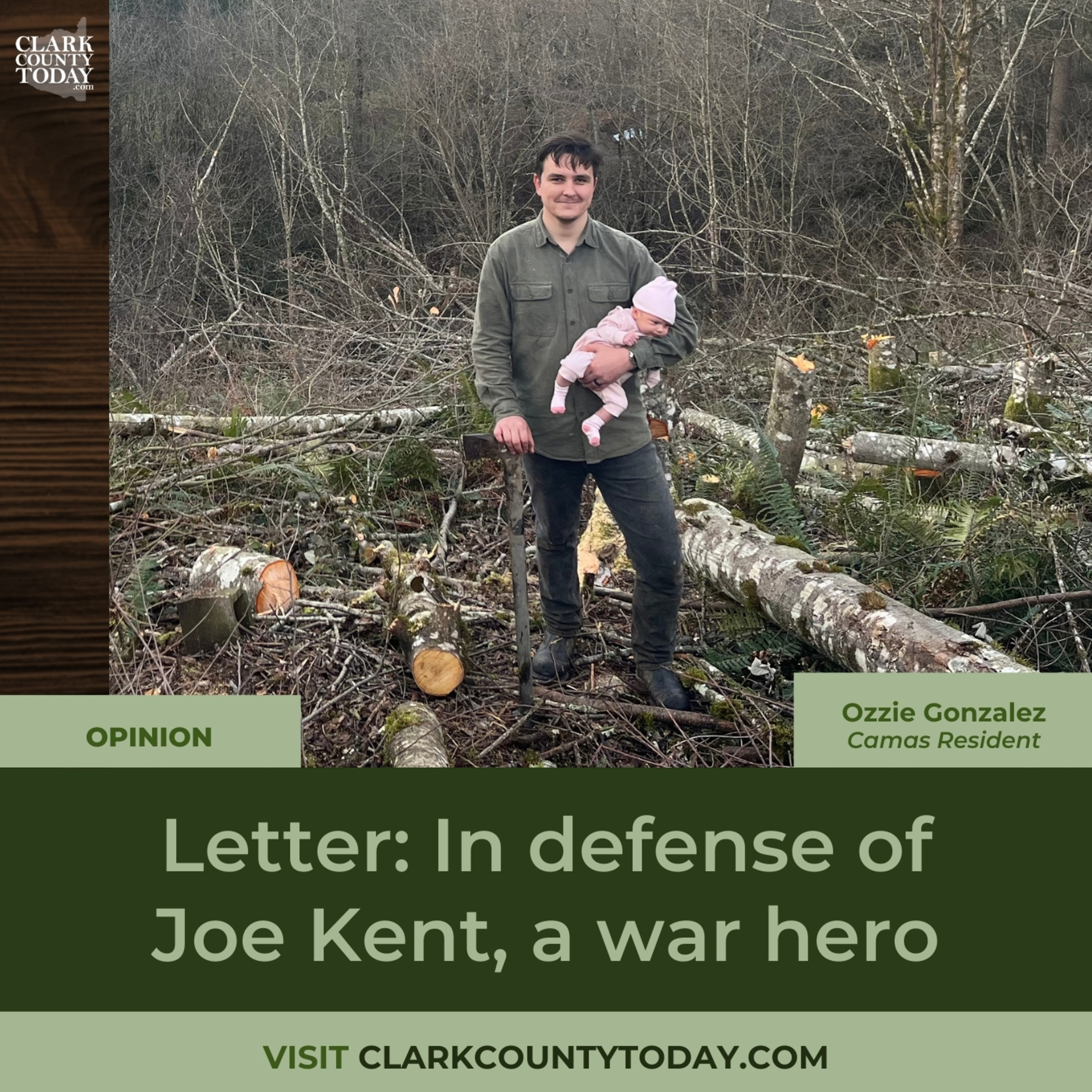 A Camas resident defends Joe Kent’s military record and resignation episode artwork