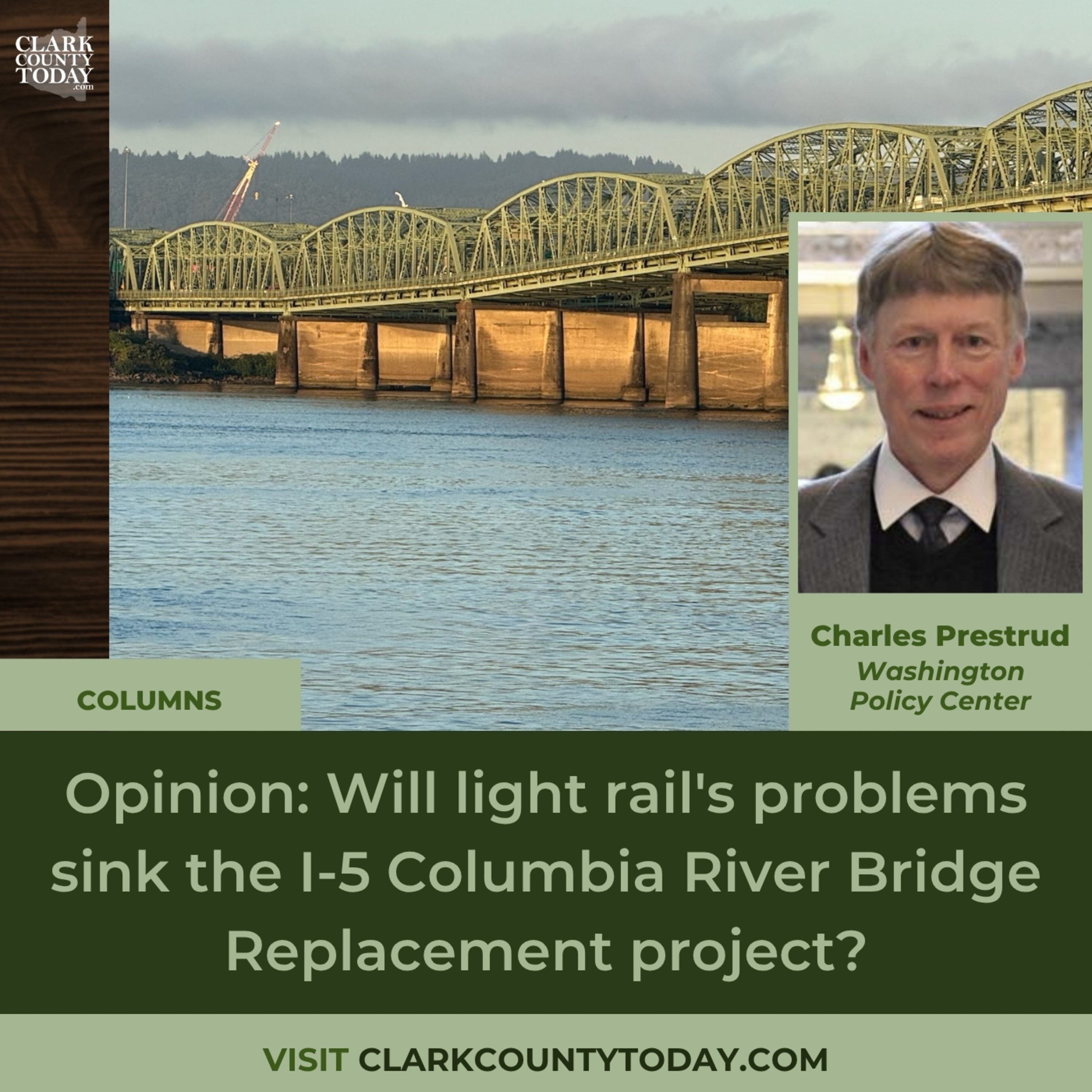 Opinion: Will light rail's problems sink the I-5 Columbia River Bridge Replacement project?