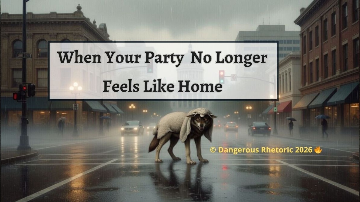 Opinion: When your party no longer feels like home