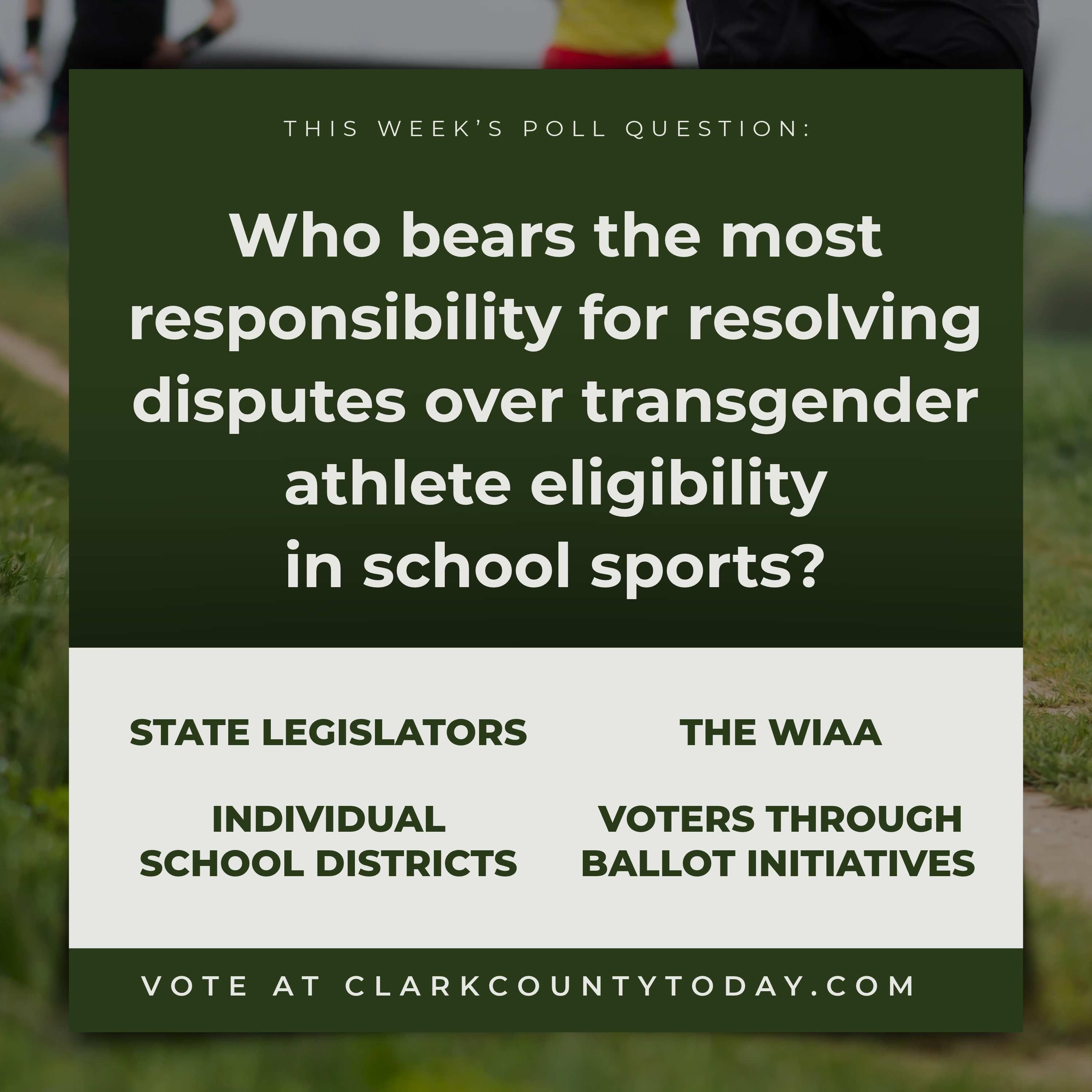 Who bears the most responsibility for resolving disputes over transgender athlete eligibility in school sports?