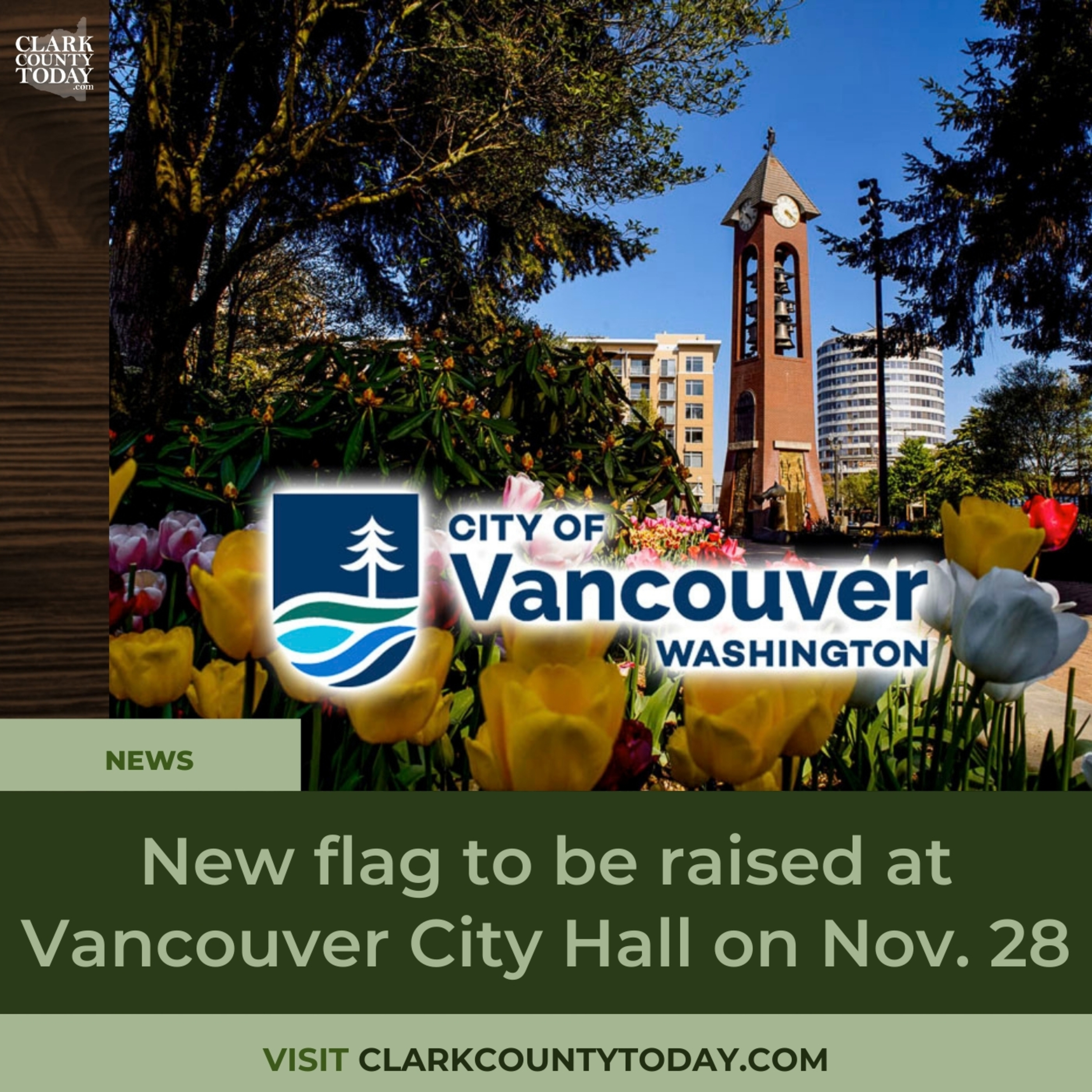 New flag to be raised at Vancouver City Hall on Nov. 28