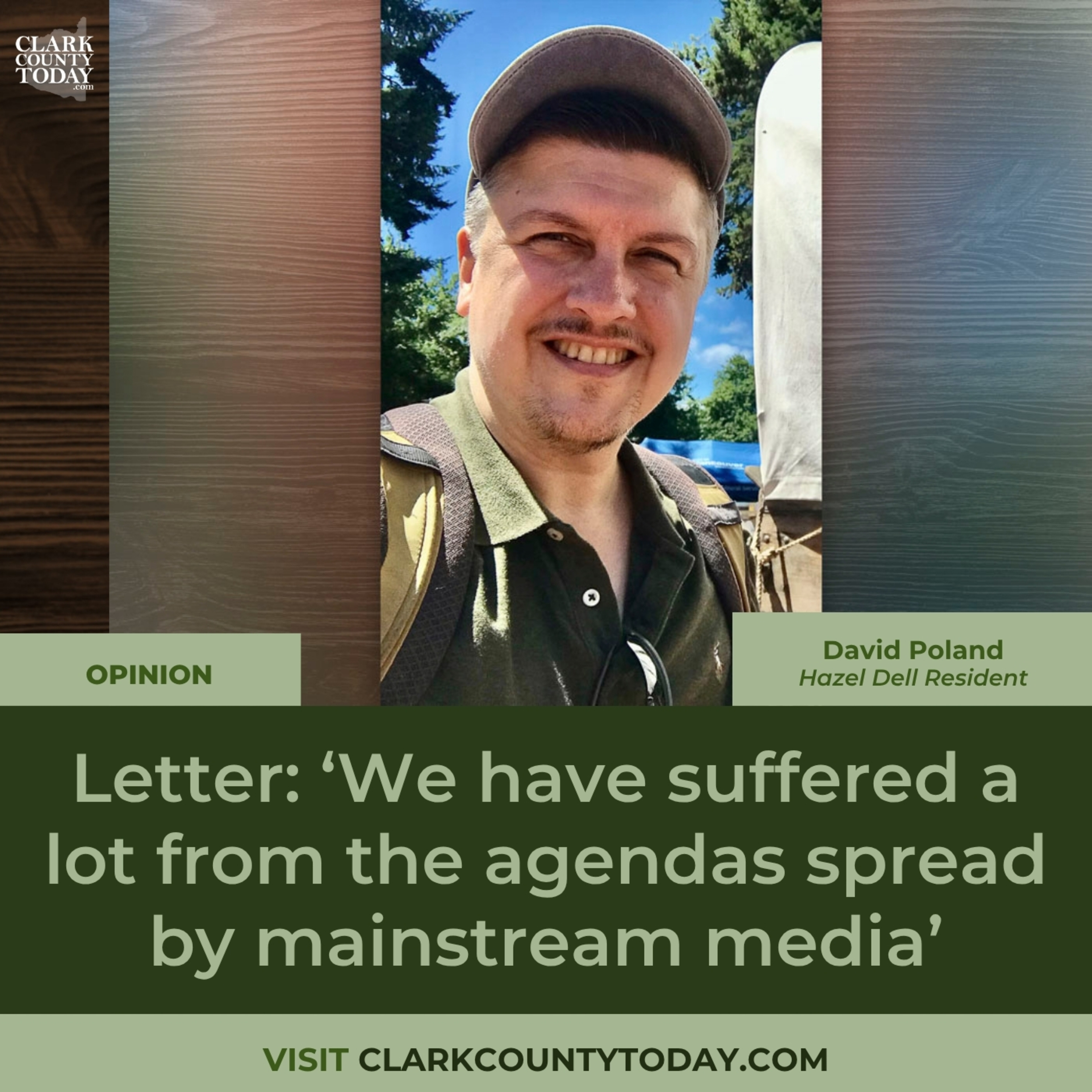 Letter: ‘We have suffered a lot from the agendas spread by mainstream media’