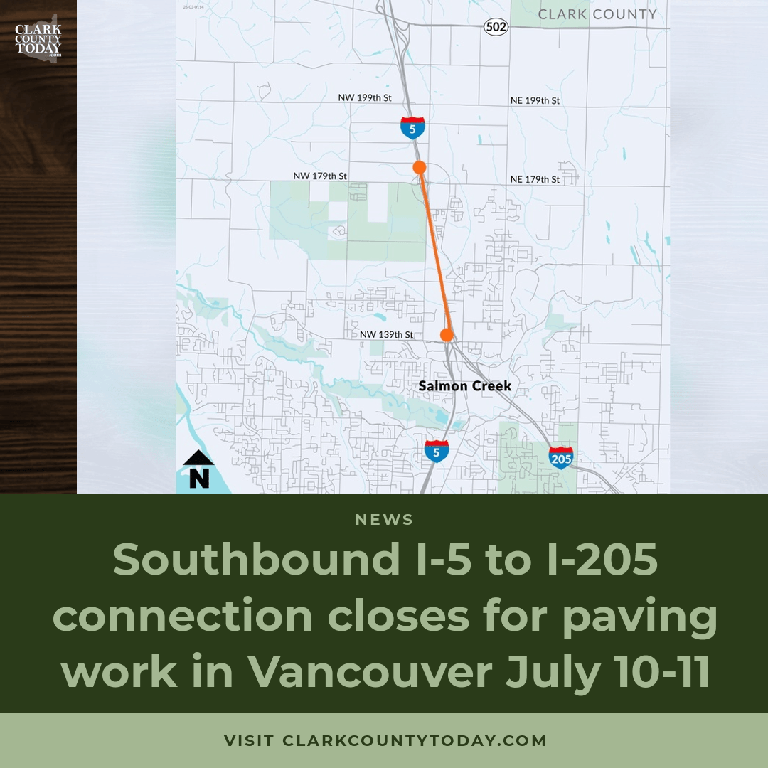 I-5 to I-205 Ramp Closes July 10–11 in Vancouver episode artwork