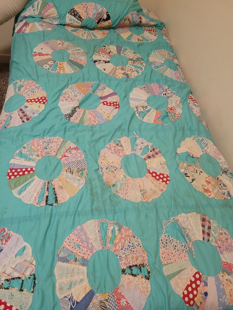 This quilt was made by CCT Editor Ken Vance’s mother Donna Vance and still adorns the bed in a guest room in his home.