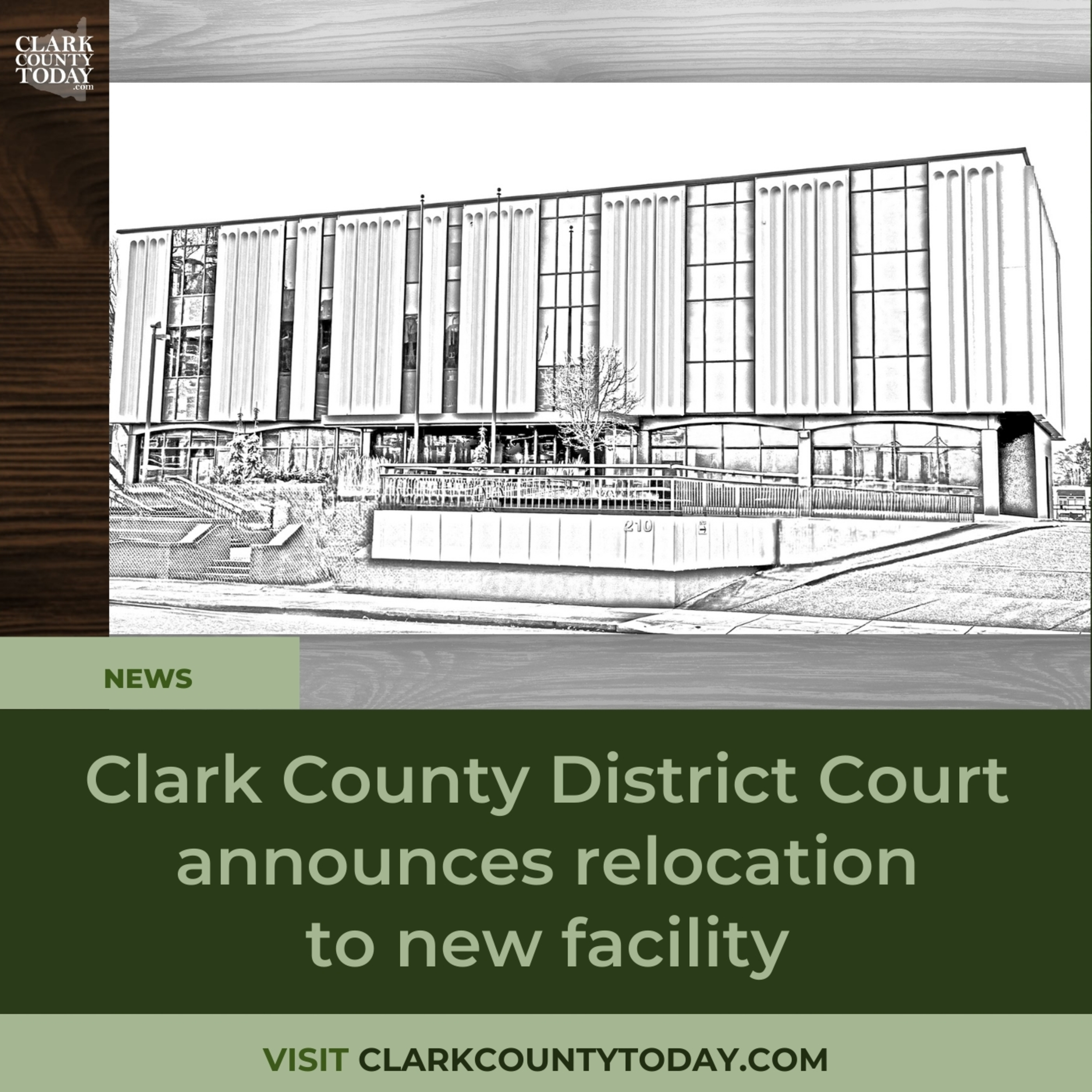 Clark County District Court announces relocation to new facility episode artwork