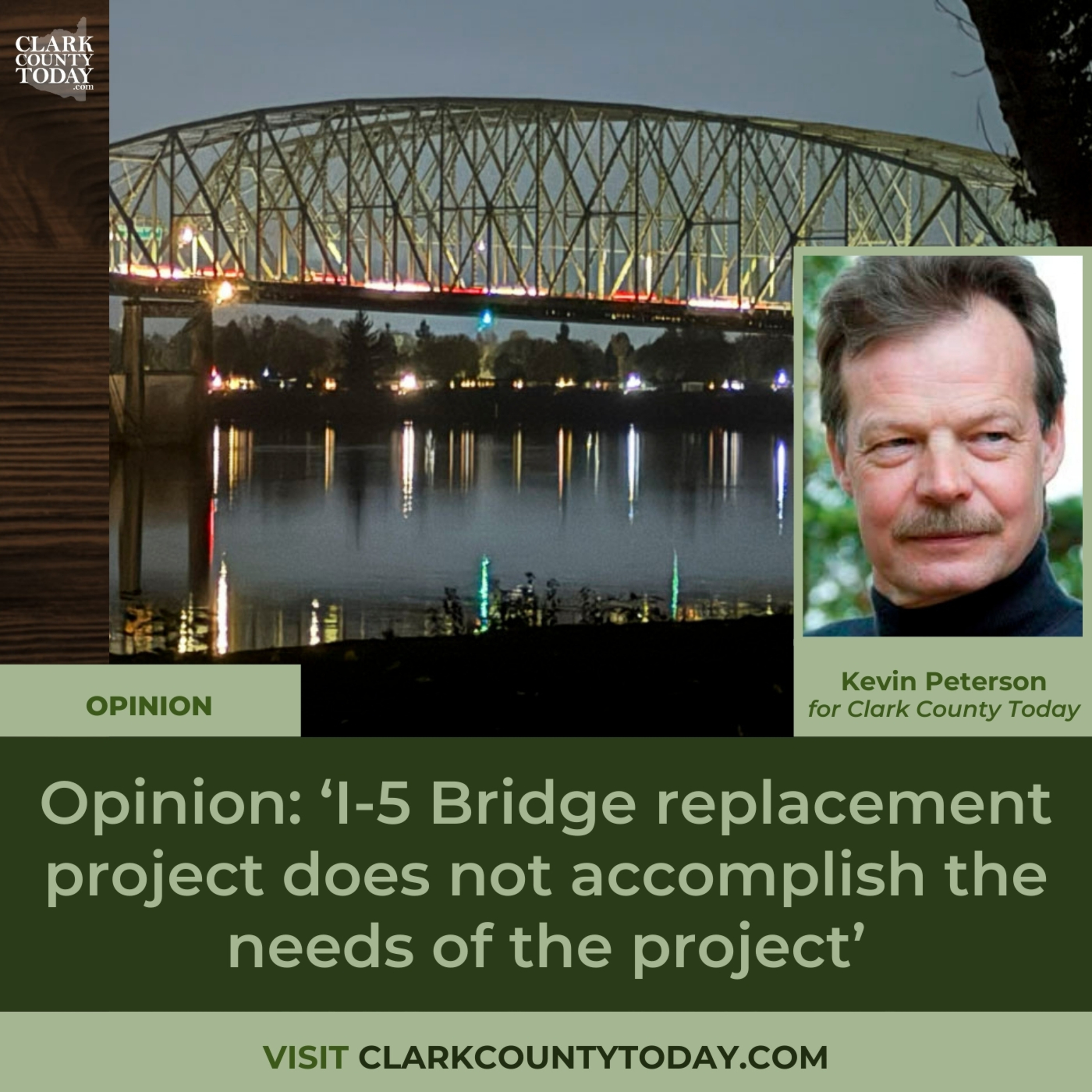 Kevin Peterson critiques the I-5 Bridge replacement and proposes alternatives episode artwork