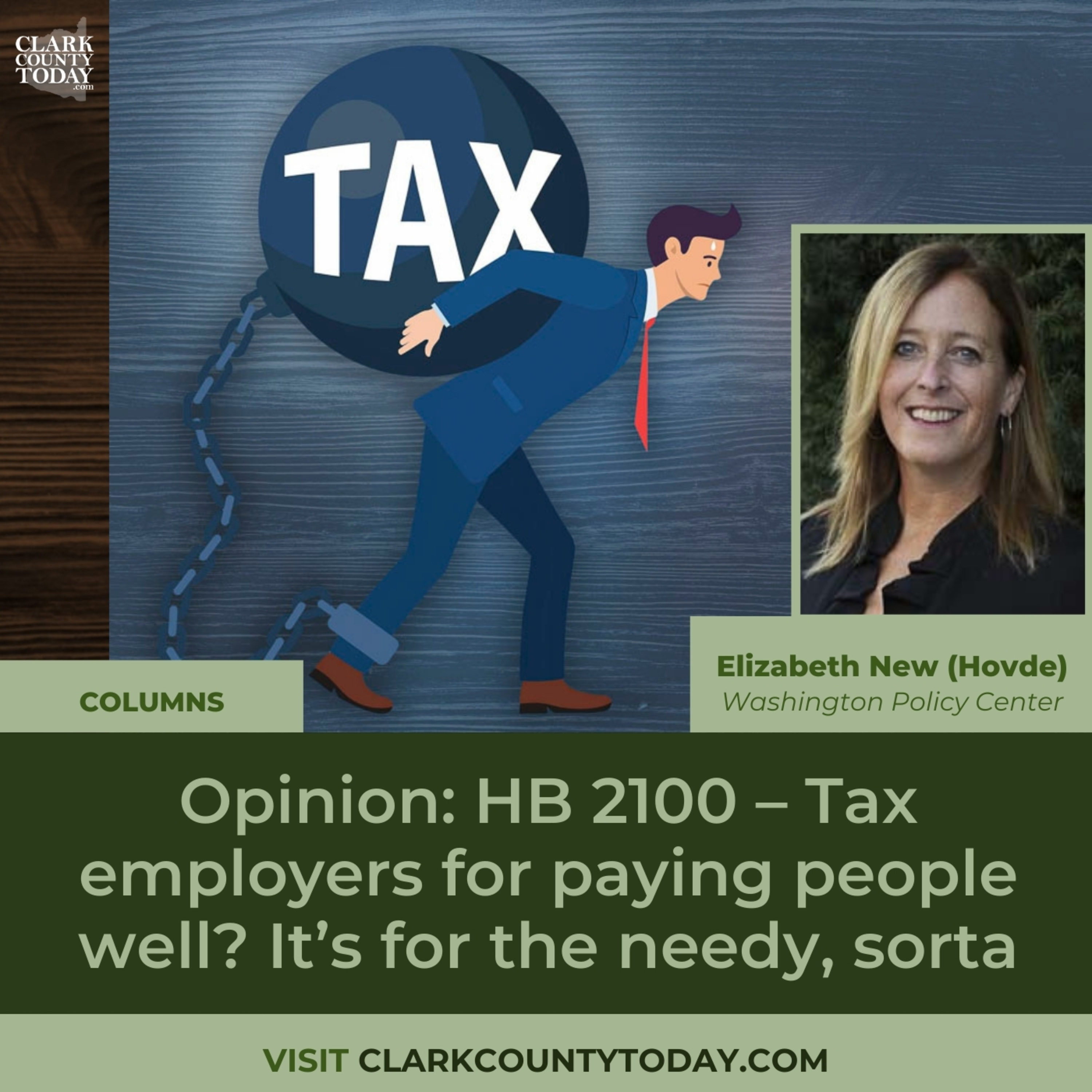 Opinion: HB 2100 – Tax employers for paying people well? It’s for the needy, sorta episode artwork