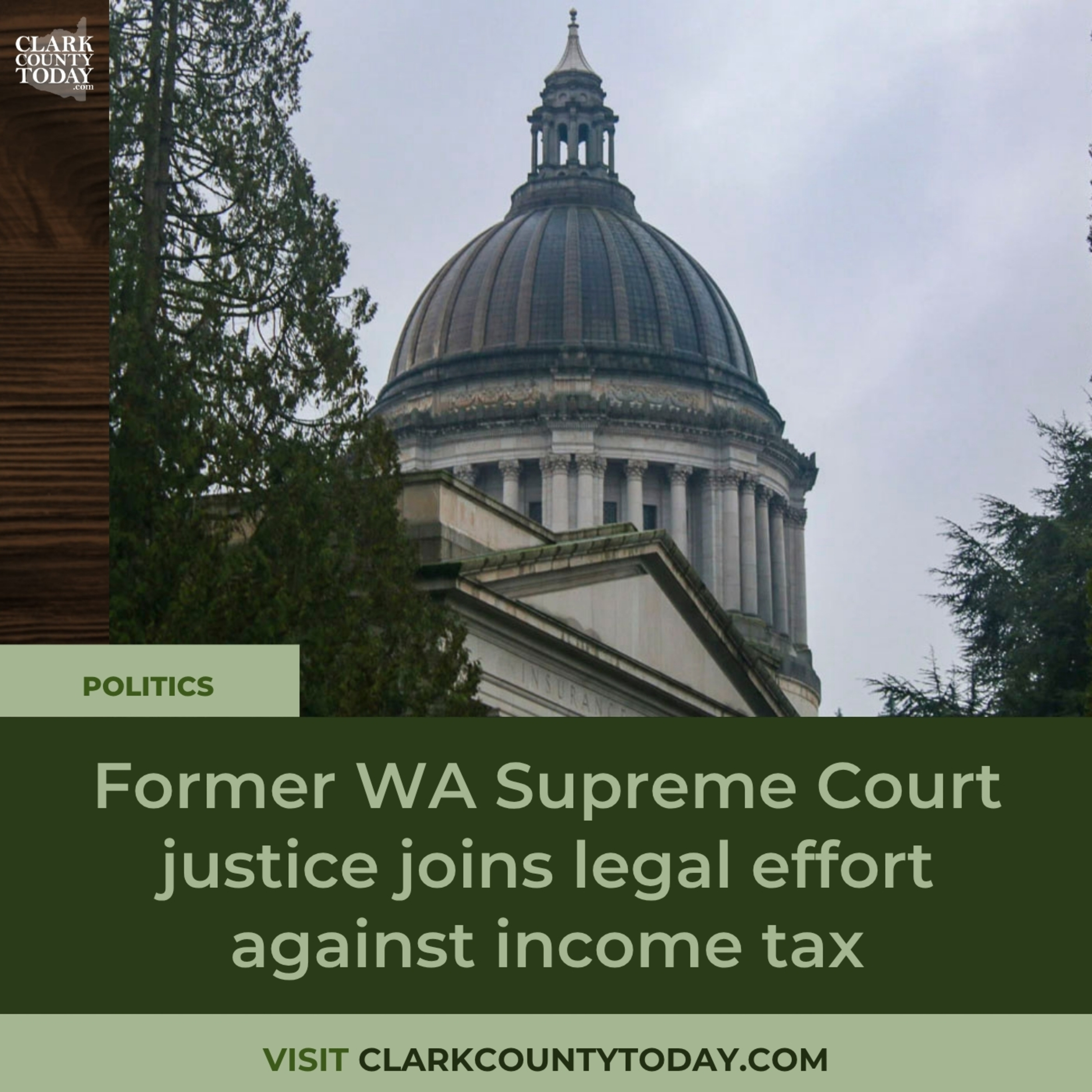 Phil Talmadge joins legal fight over Washington millionaires tax