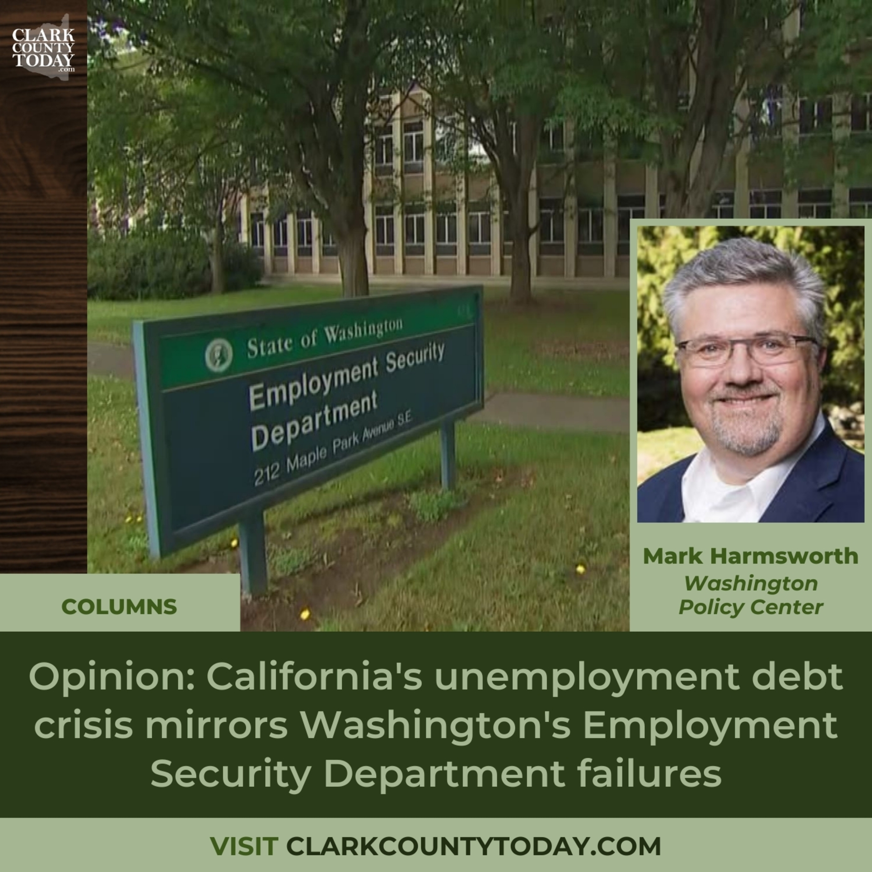 Opinion: California's unemployment debt crisis mirrors Washington's Employment Security Department failures episode artwork
