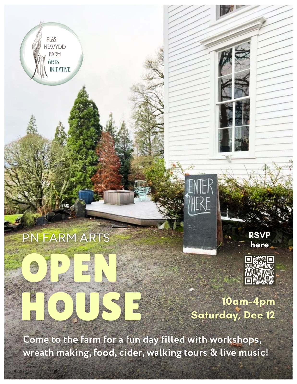 Plas Newydd Farm Arts Initiative Open House