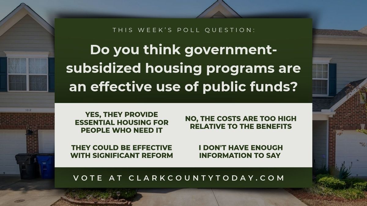 POLL: Do you think government-subsidized housing programs are an effective use of public funds?