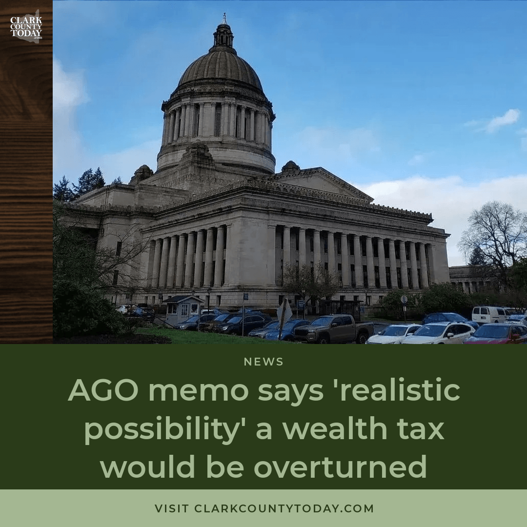 WA Wealth Tax Faces Constitutional Hurdles, AGO Warns