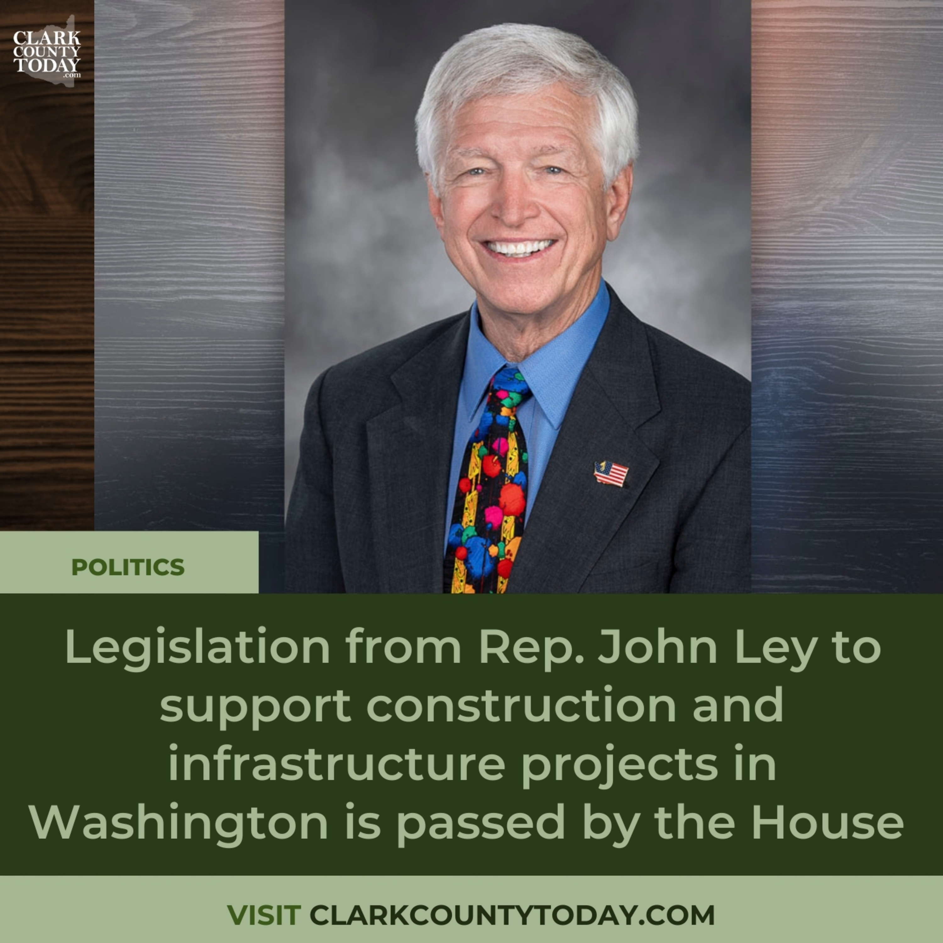 Legislation from Rep. John Ley to support construction and infrastructure projects in Washington is passed by the House episode artwork