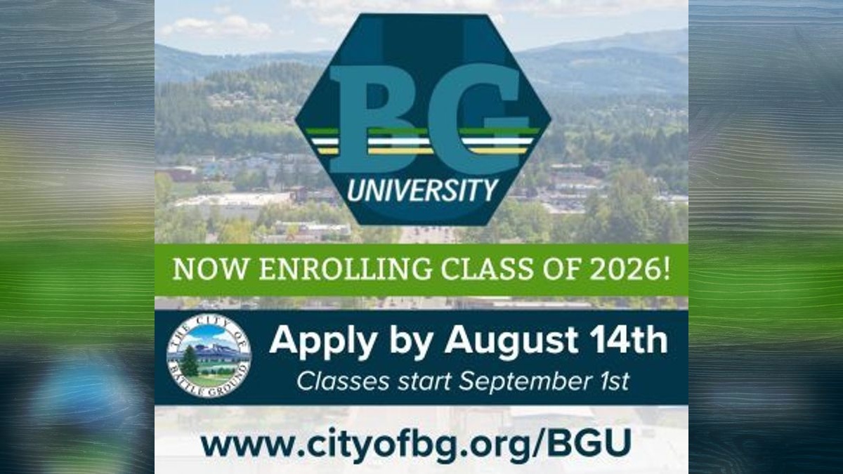 Now enrolling – Battle Ground University ‘Class of 2026’