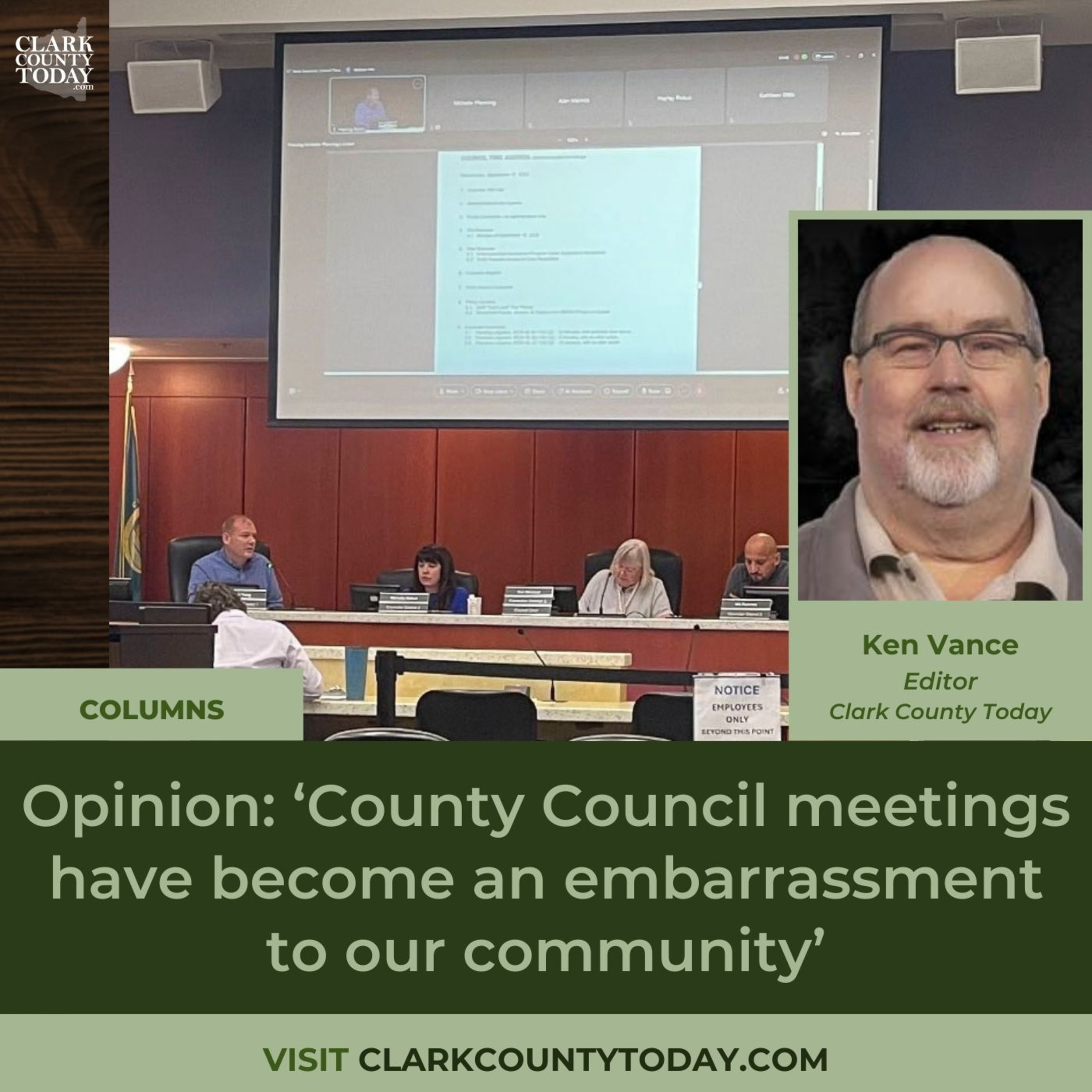 Opinion: ‘County Council meetings have become an embarrassment to our community’ episode artwork