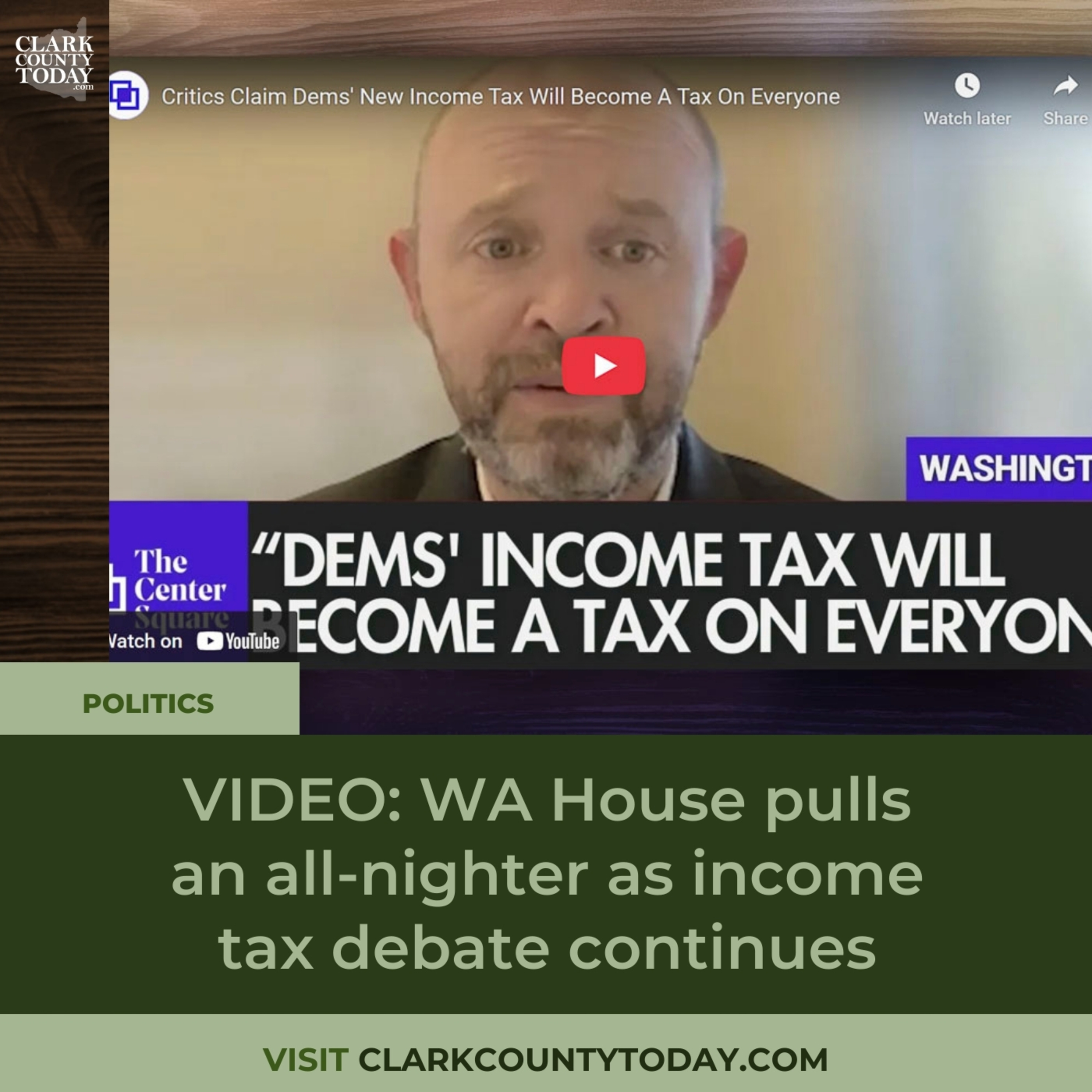 WA House Debates Millionaire Income Tax Through the Night episode artwork