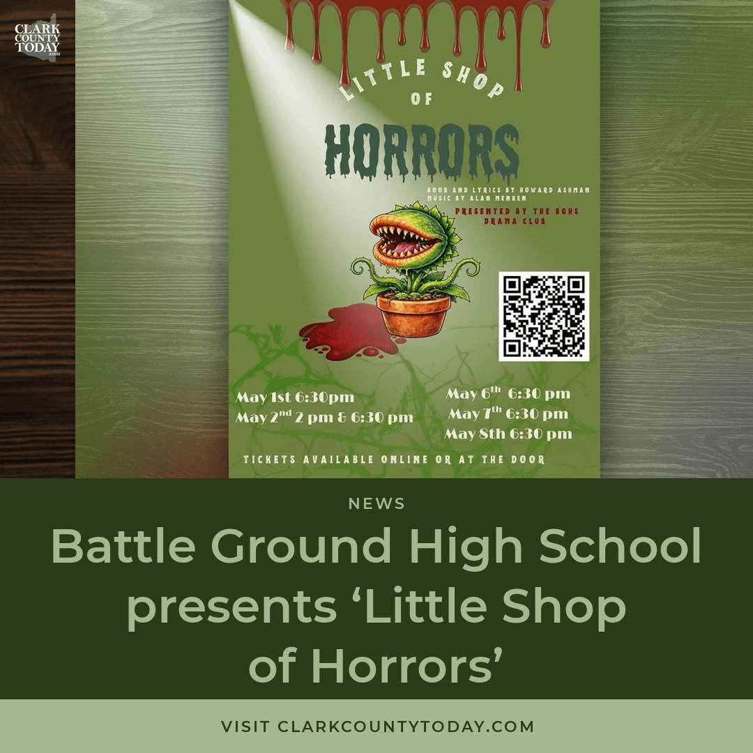 Battle Ground High presents 'Little Shop of Horrors' musical