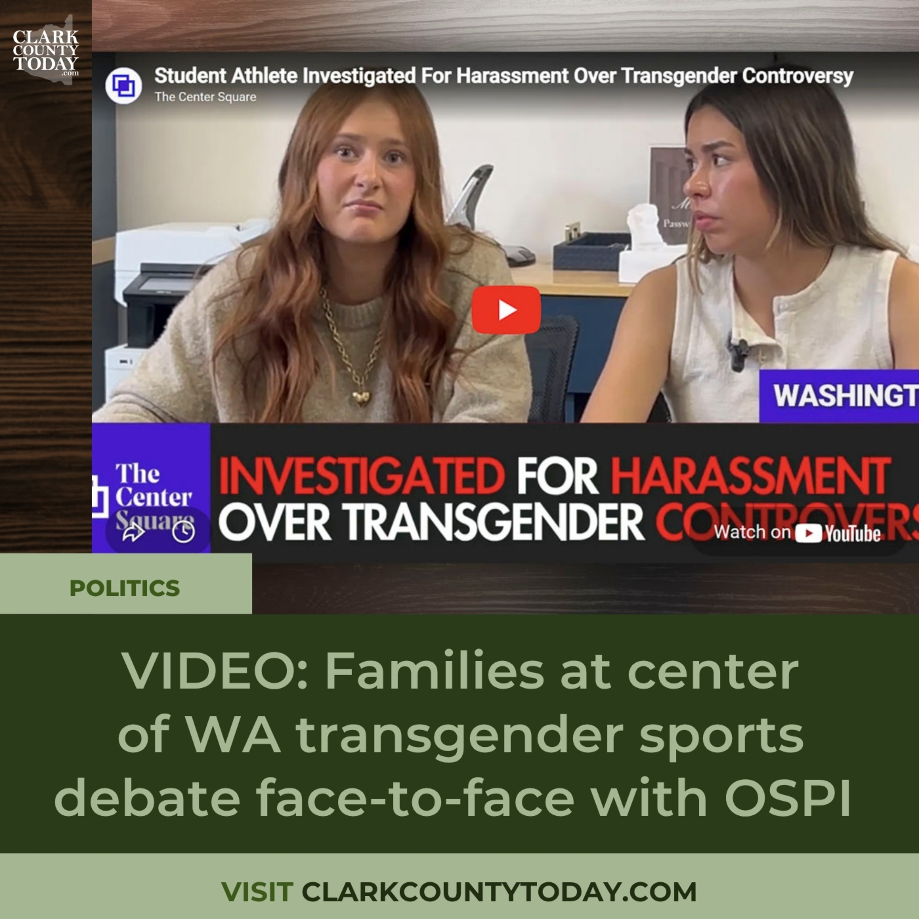 Student-athletes confront WA superintendent over transgender sports policies episode artwork