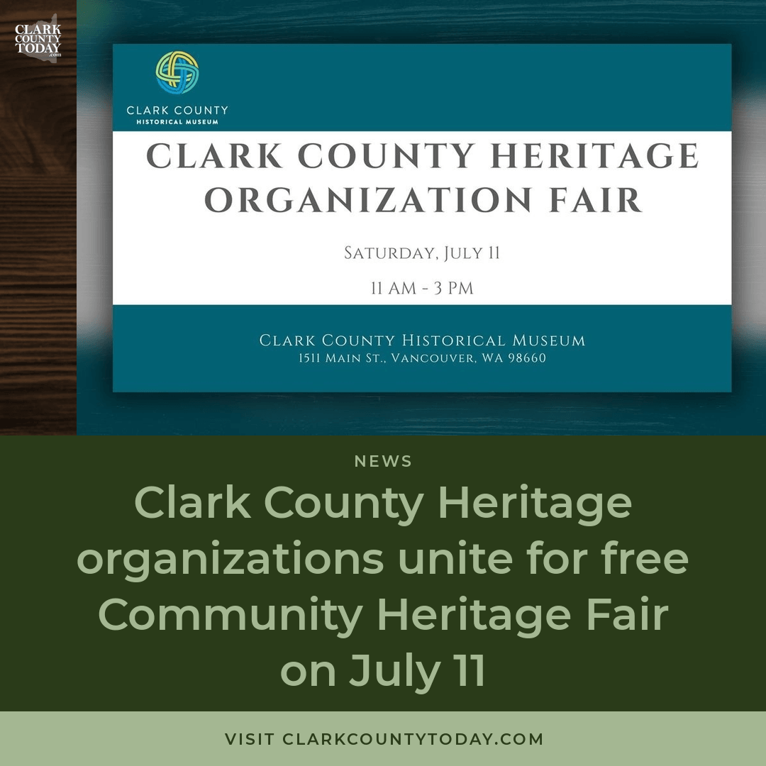 Clark County's Heritage Fair: 13 Groups, One Free Day