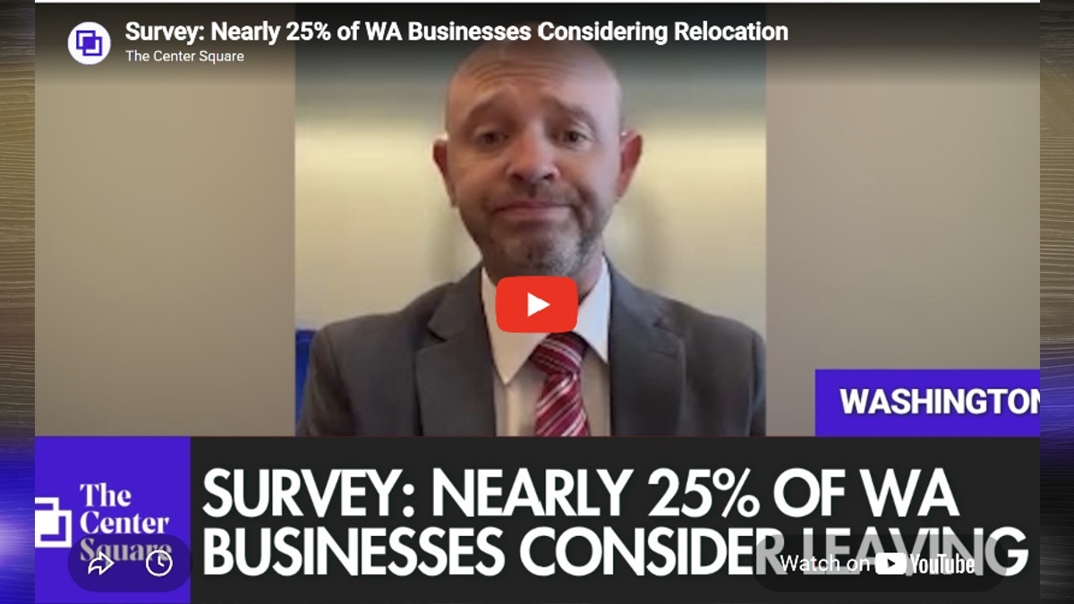 VIDEO: New survey finds more WA businesses considering moving out of state