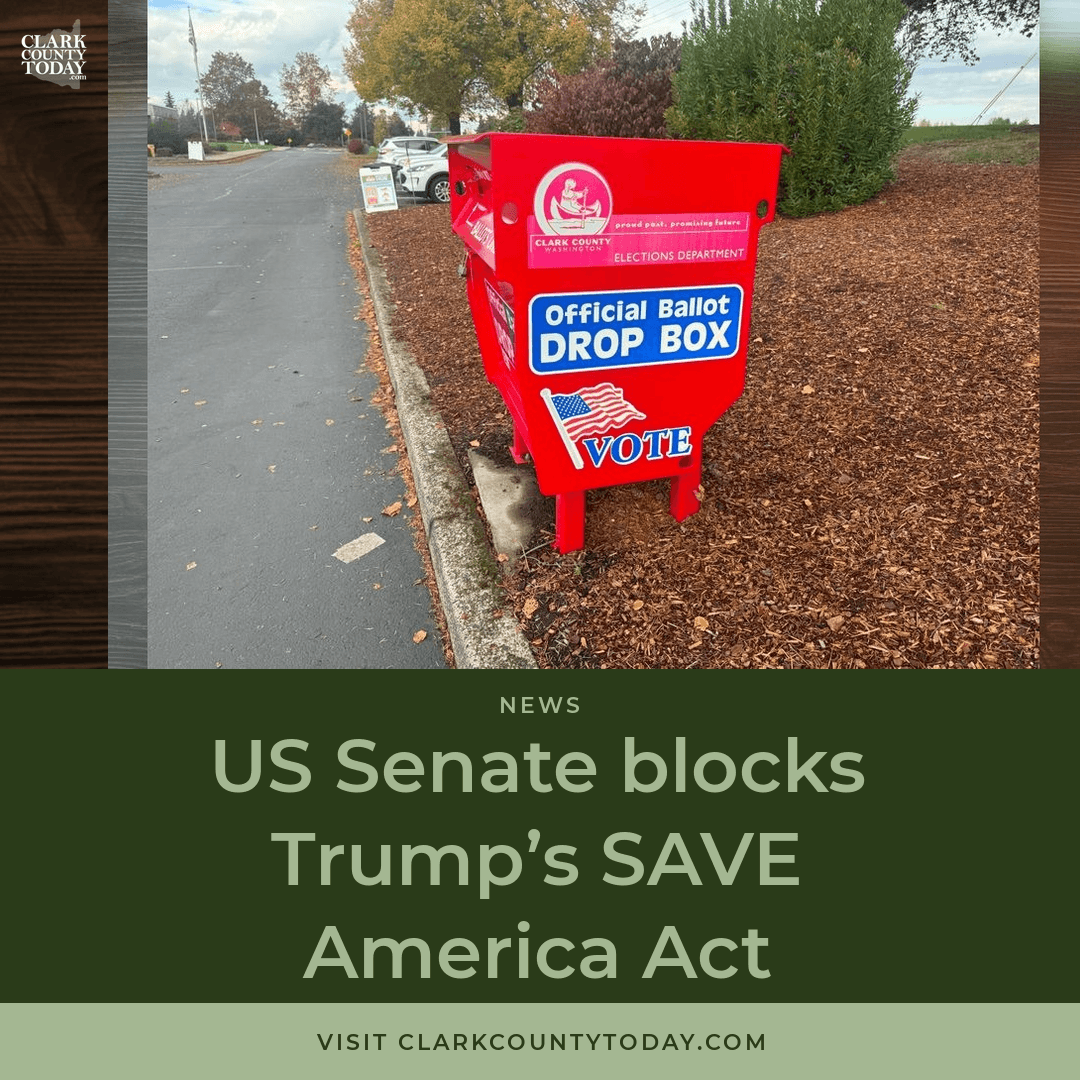 Senate Blocks SAVE America Act 48-50 Vote