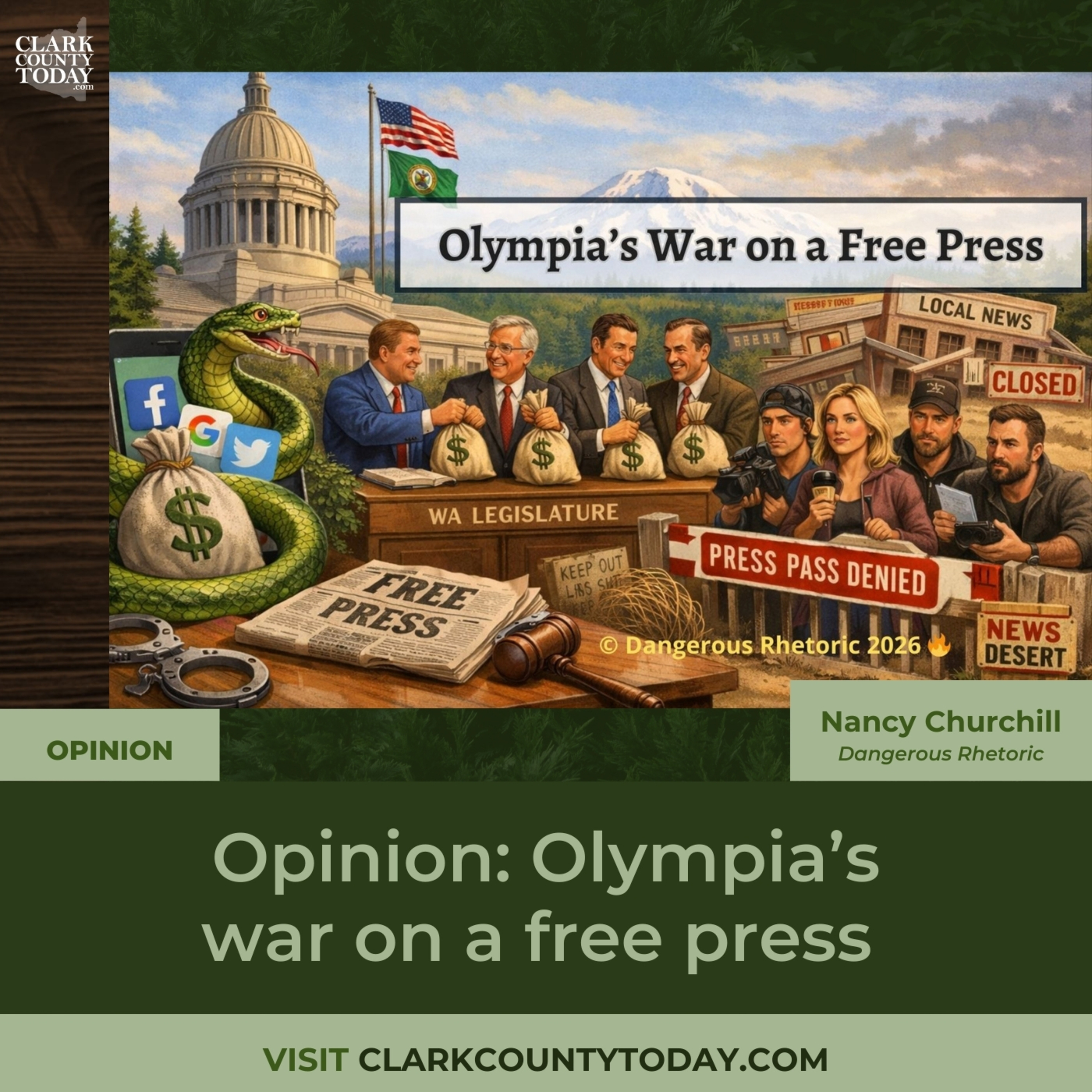 Opinion: Olympia’s war on a free press episode artwork