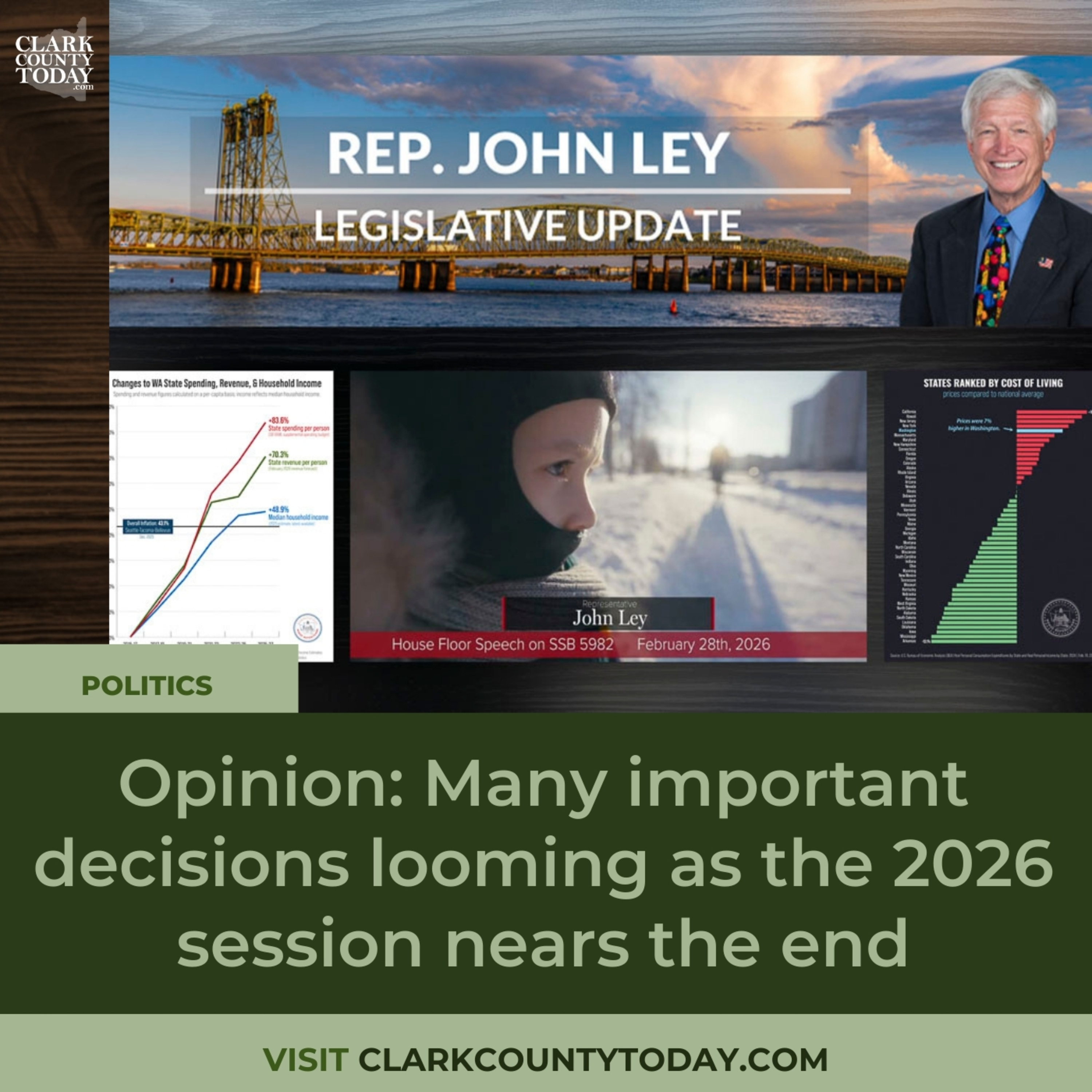 Rep. John Ley Shares Final Update as 2026 Session Nears End episode artwork