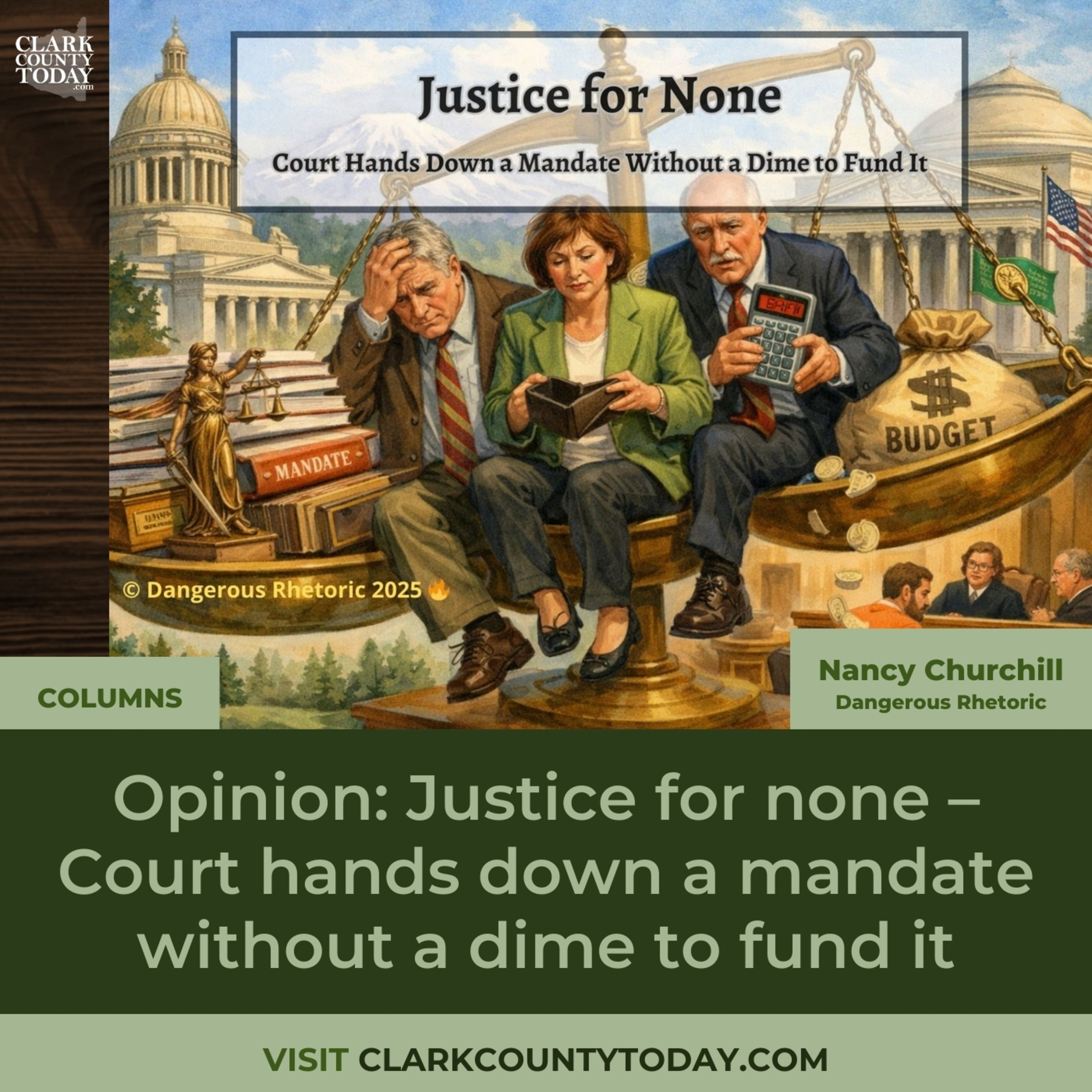 Opinion: Justice for none – Court hands down a mandate without a dime to fund it episode artwork
