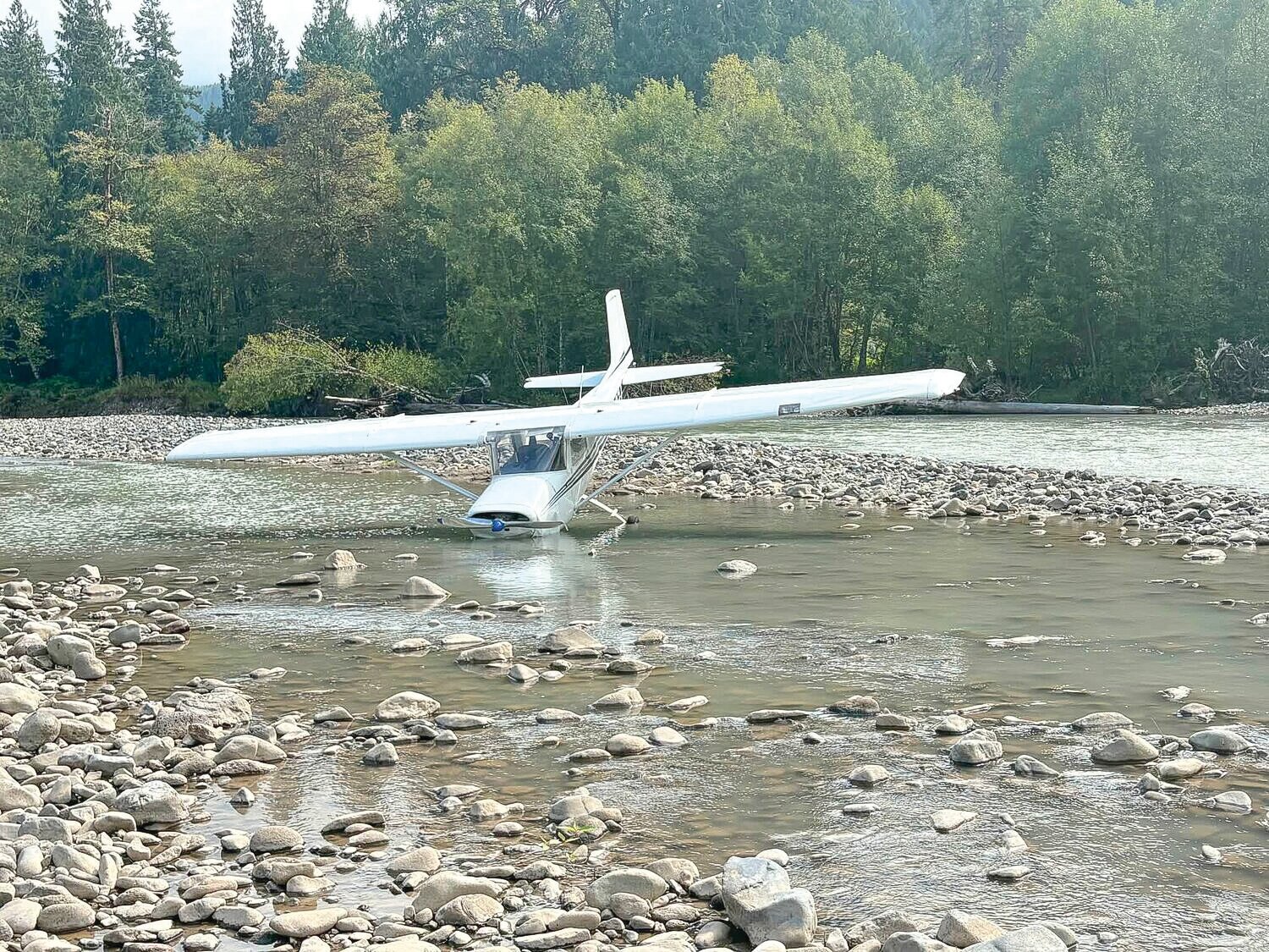 Pilot, passenger escape injury after emergency landing in Gifford Pinchot National Forest