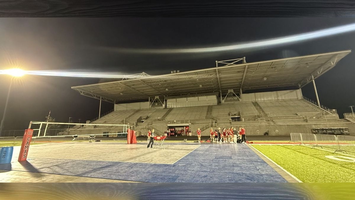 High school sports: Outdoor volleyball match at Doc Harris Stadium ready for Camas vs. Ridgefield