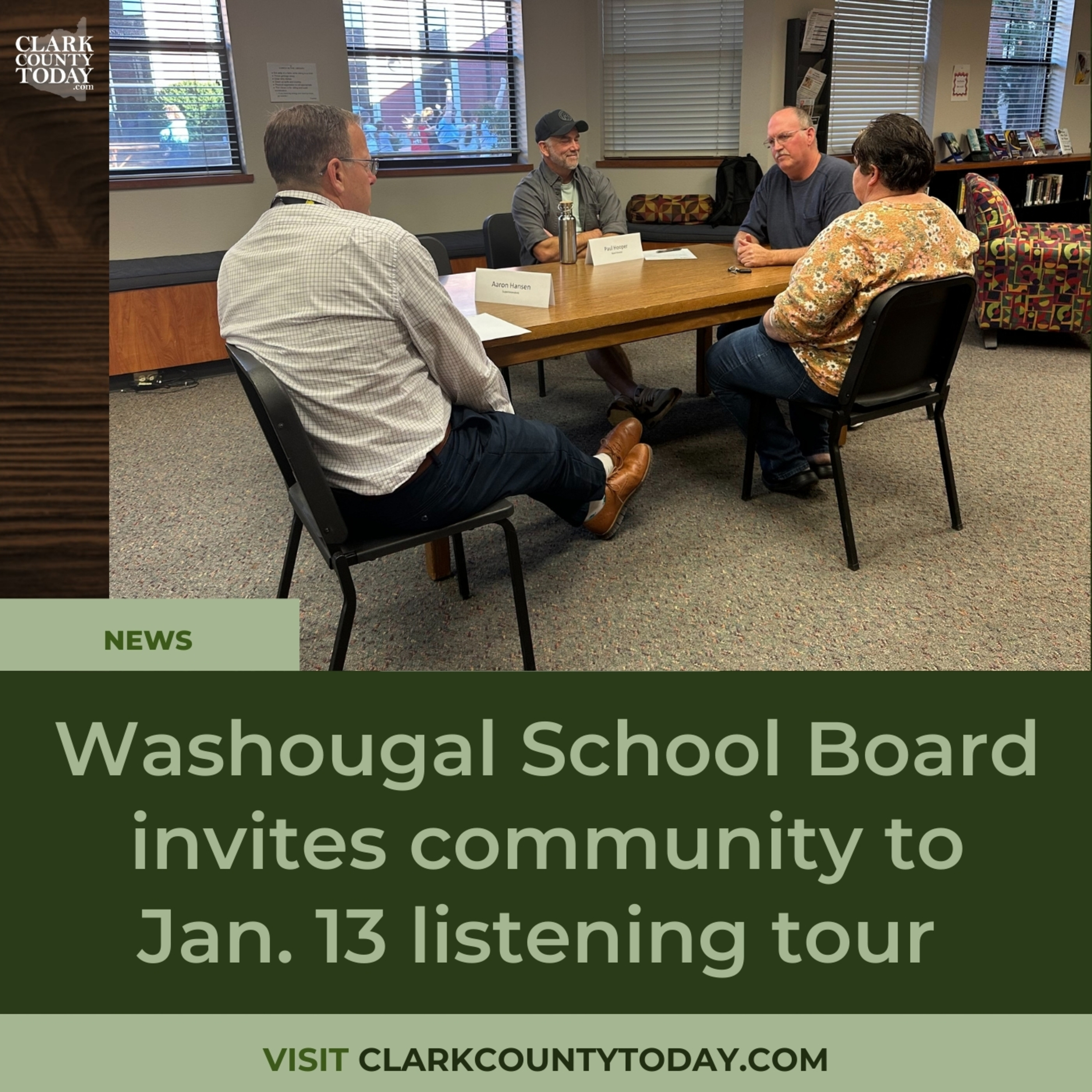 Washougal School Board invites community to Jan. 13 listening tour episode artwork