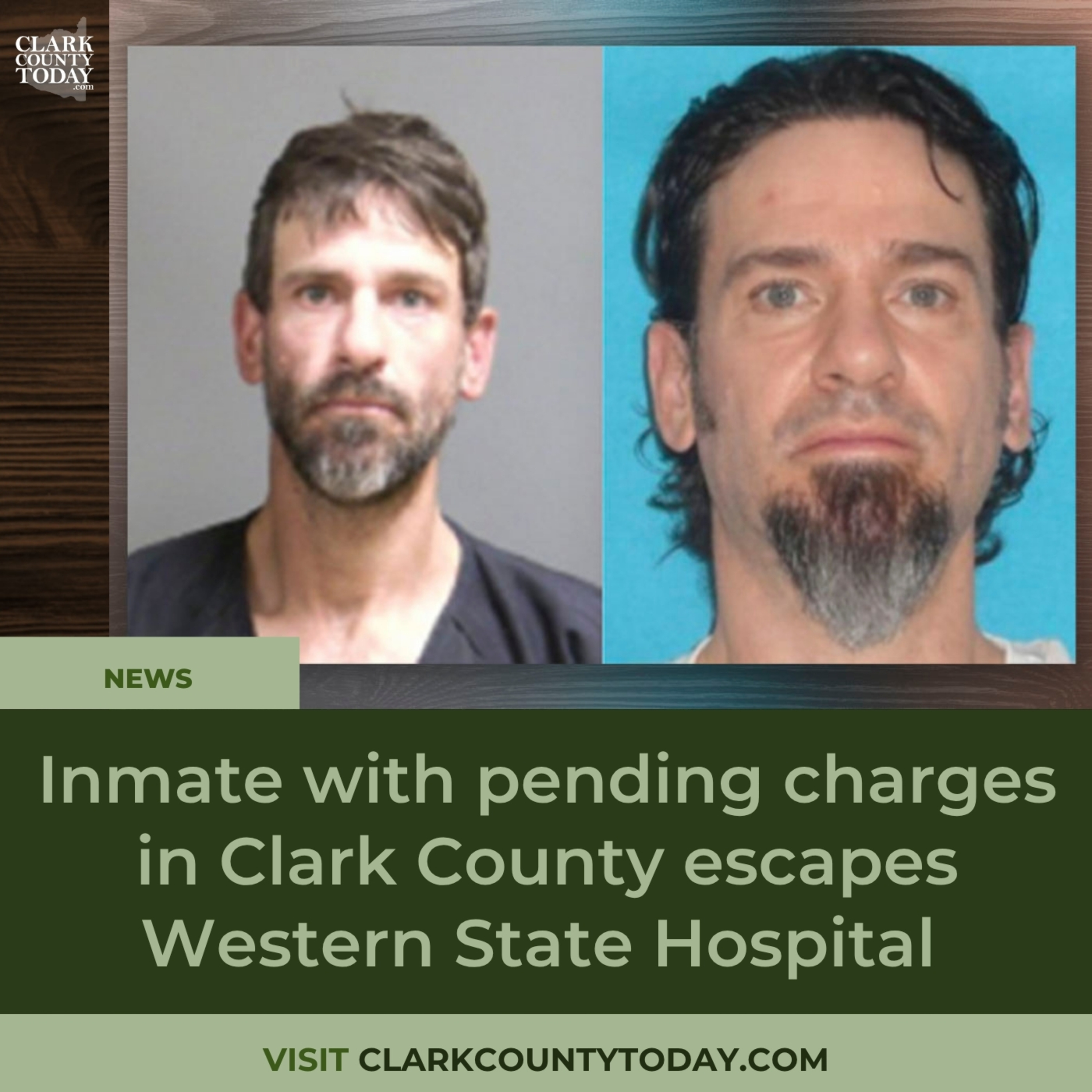 Clark County inmate Joshua Rice escapes from Western State Hospital episode artwork