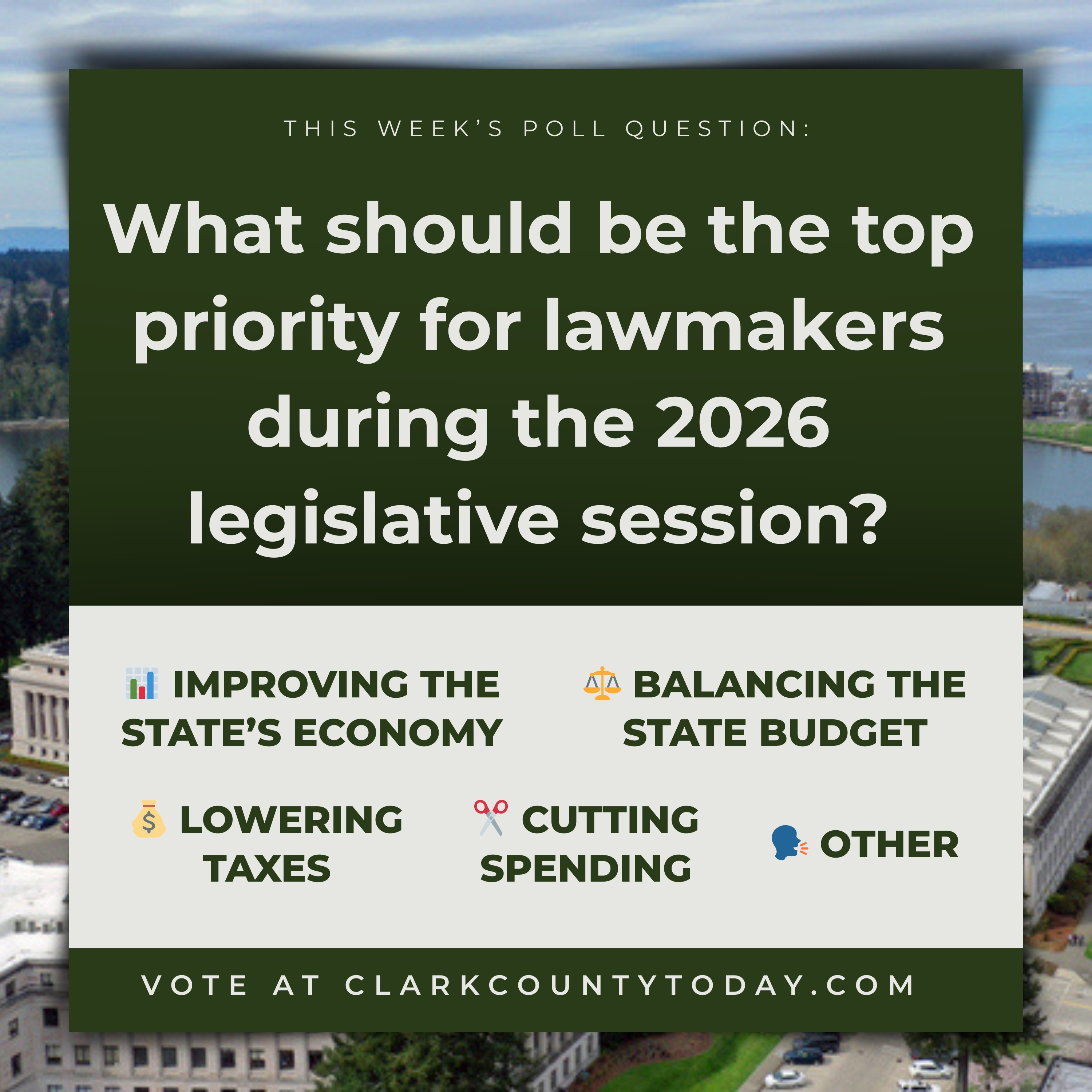 POLL: What should be the top priority for lawmakers during the 2026 legislative session? episode artwork