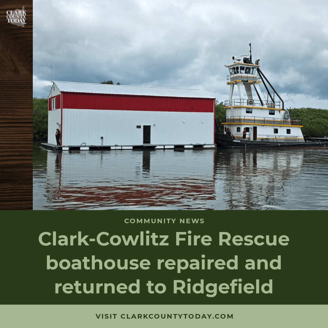 CCFR's Boathouse Is Back on Lake River in Ridgefield