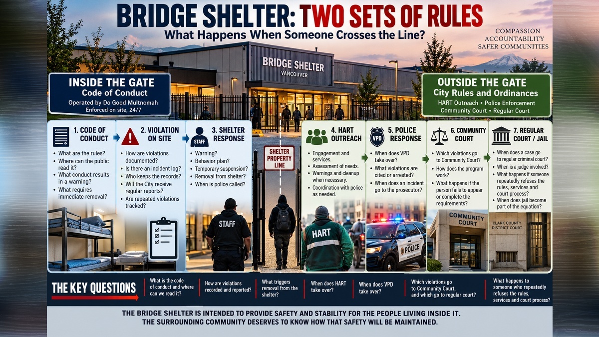 Letter: Two sets of rules for bridge shelter