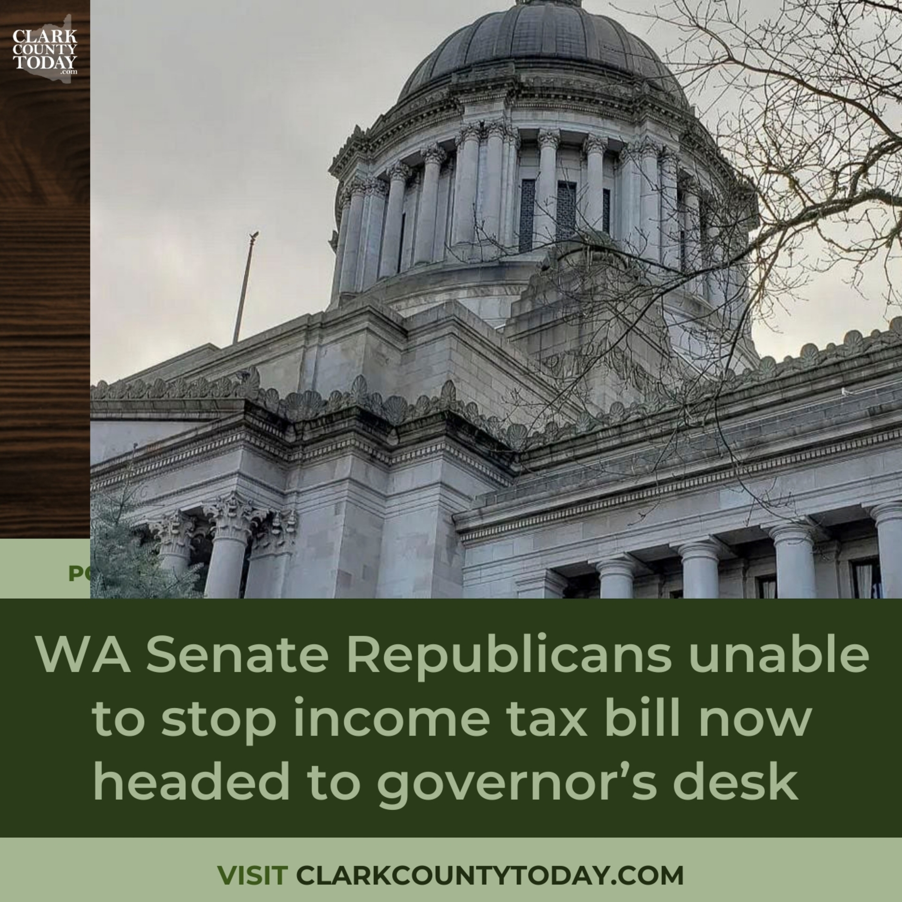 Washington’s Millionaire Tax Clears Senate, Faces Legal Battles episode artwork
