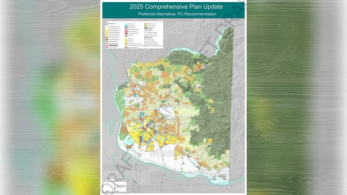 County Council approves preferred alternative for the county’s 2045 Comprehensive Plan update