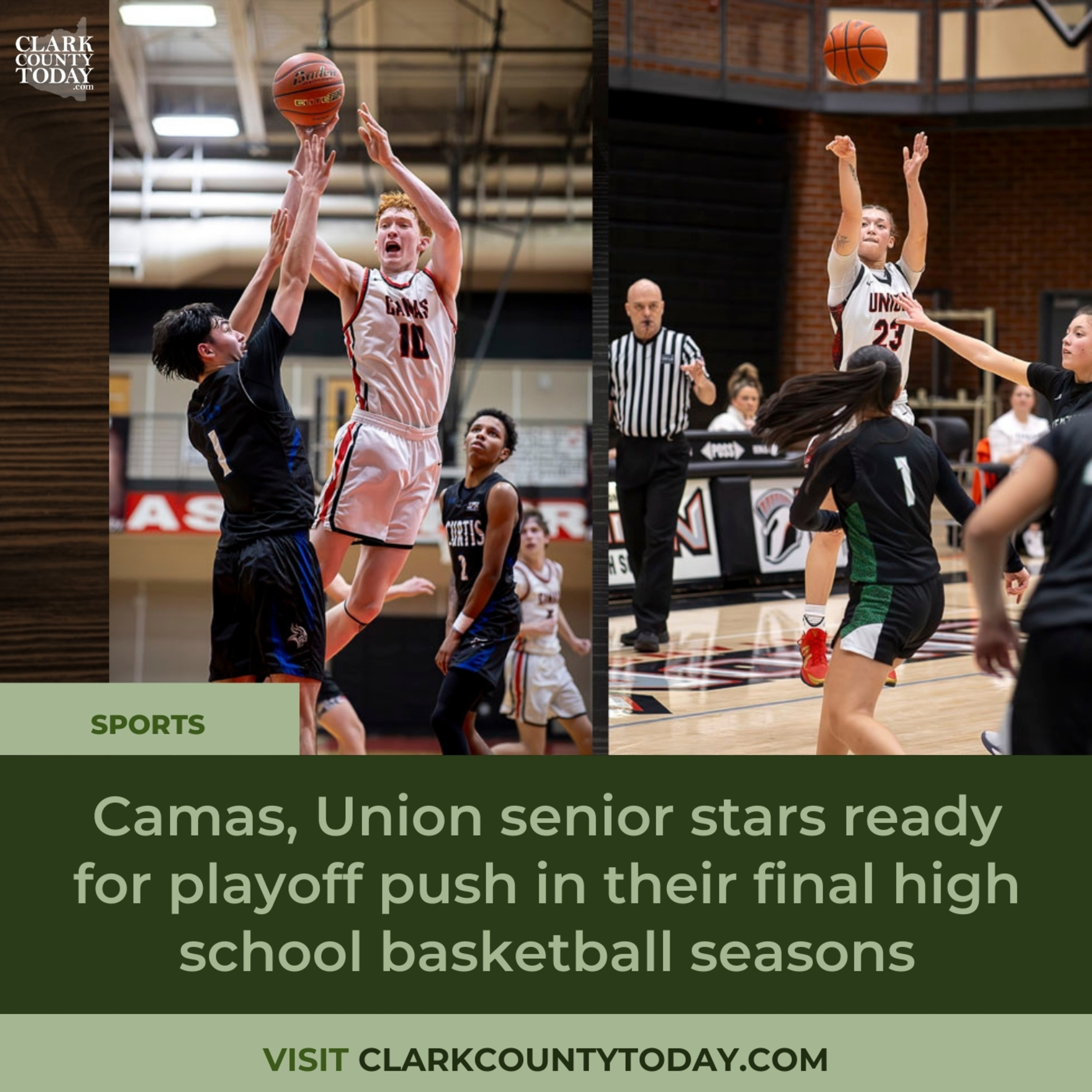 Camas, Union senior stars ready for playoff push in their final high school basketball seasons episode artwork