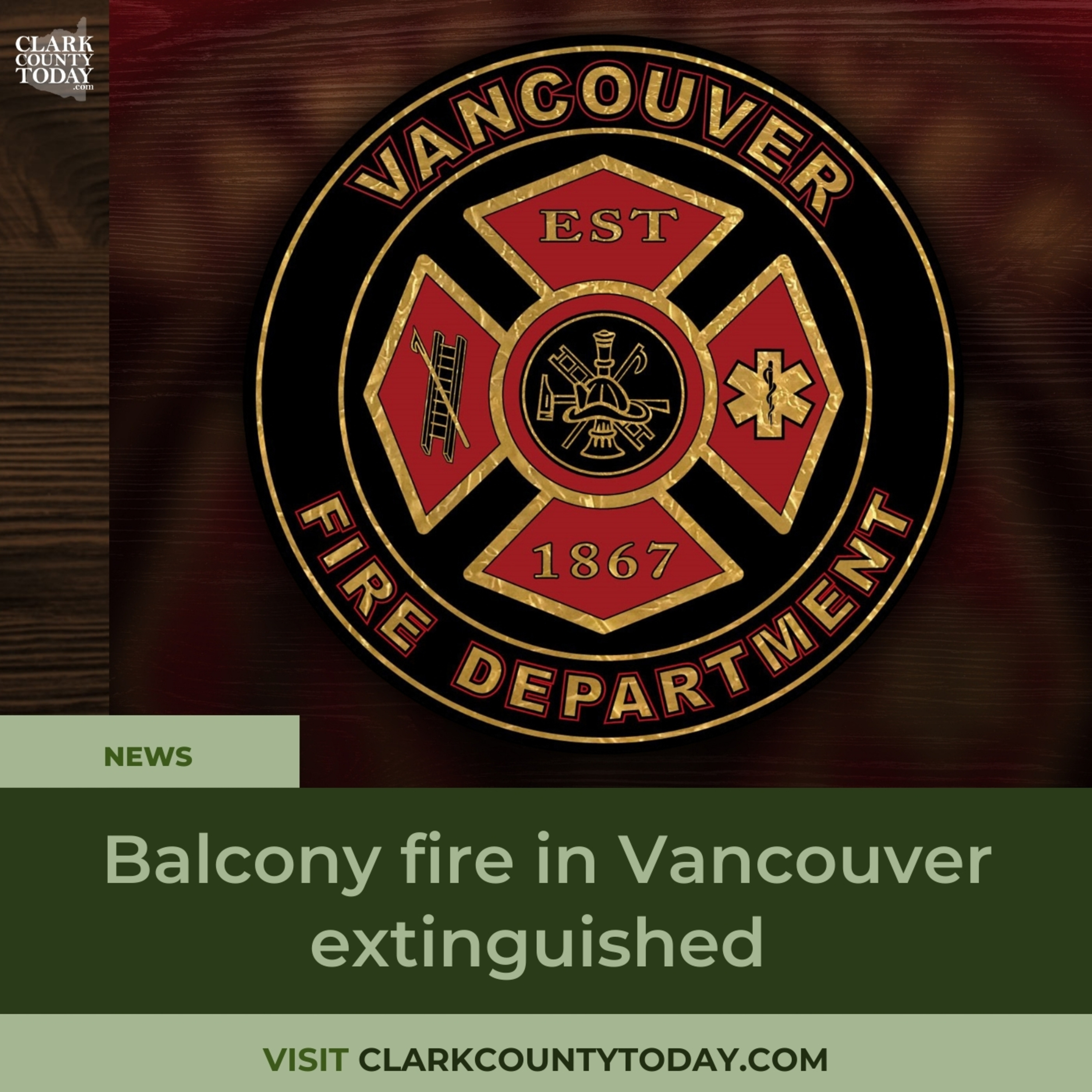 Early-Morning Apartment Deck Fire in Vancouver Sends One to Hospital episode artwork