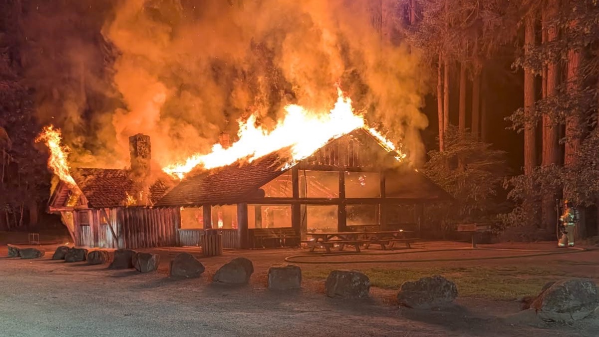 Lewisville Regional Park closed until further notice due to fire