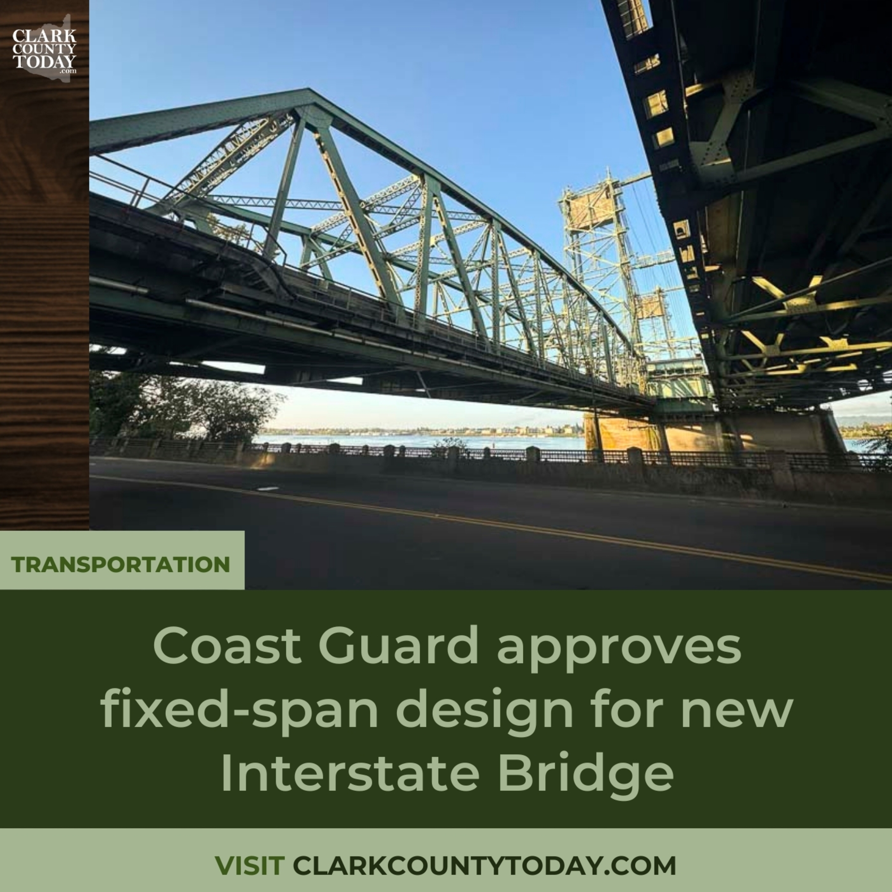 Coast Guard approves fixed-span design for new Interstate Bridge episode artwork